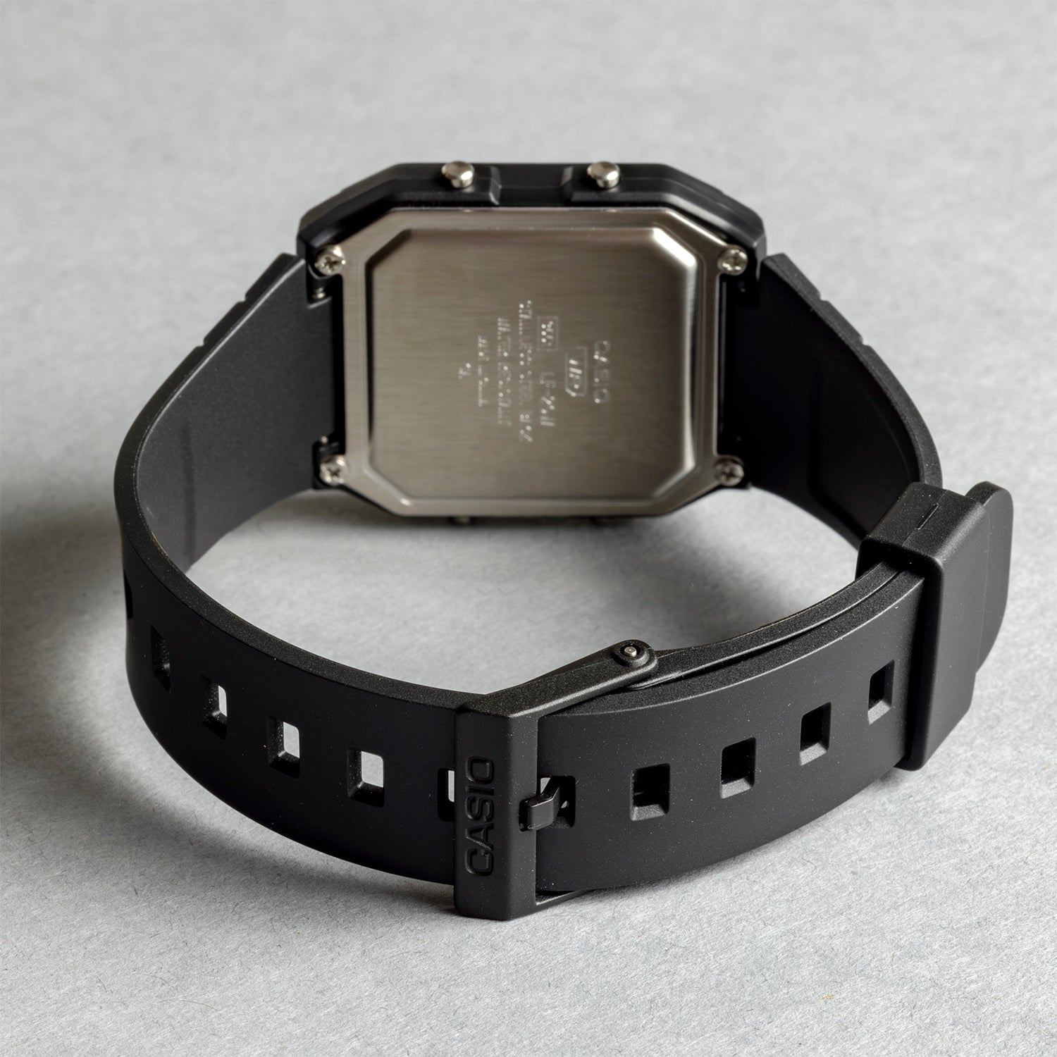 CASIO カシオ LF-20W-1A ブラック ブラック文字盤 デジタル ユニセックス 腕時計 ベルト