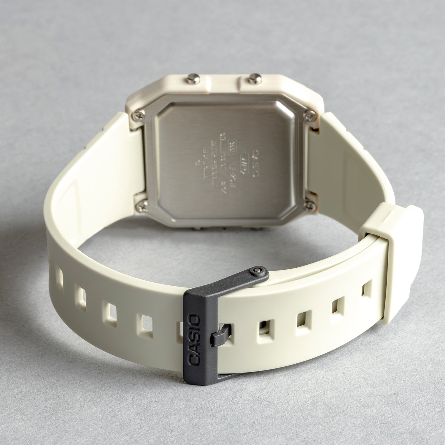 CASIO カシオ LF-20W-8A ベージュ グレー文字盤 デジタル ユニセックス 腕時計 ベルト