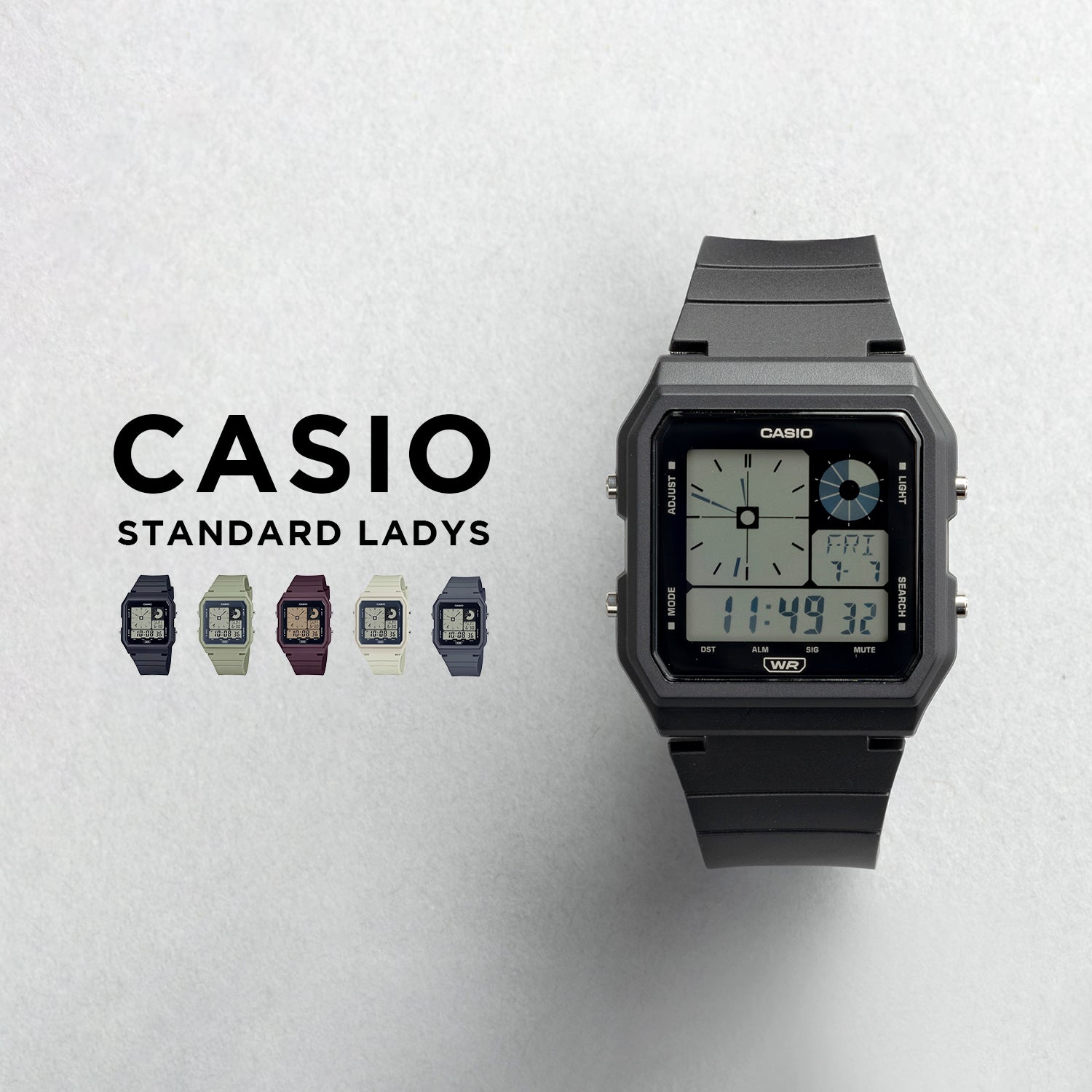 CASIO カシオ LF-20W デジタル ユニセックス 腕時計