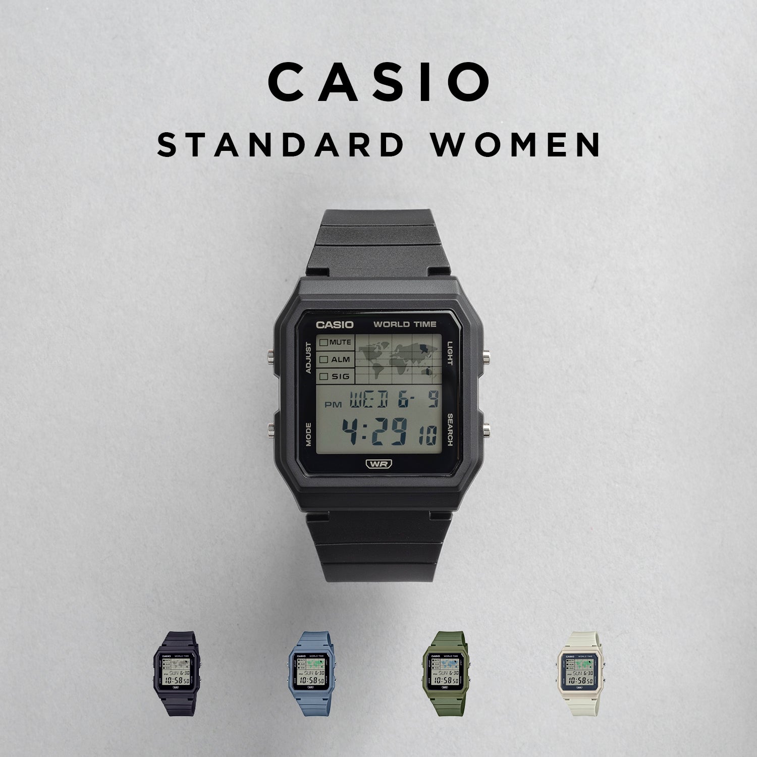 CASIO カシオ LF-30W デジタル レディース 腕時計