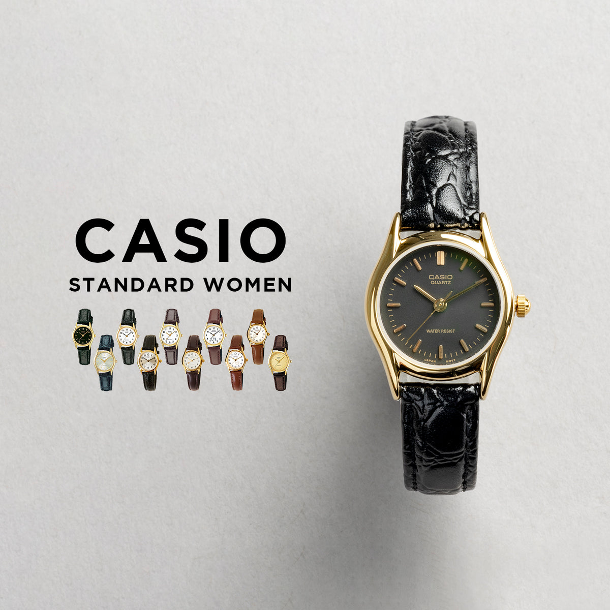 CASIO カシオ LTP-1094Q レディース 腕時計 日常生活用防水 10年保証