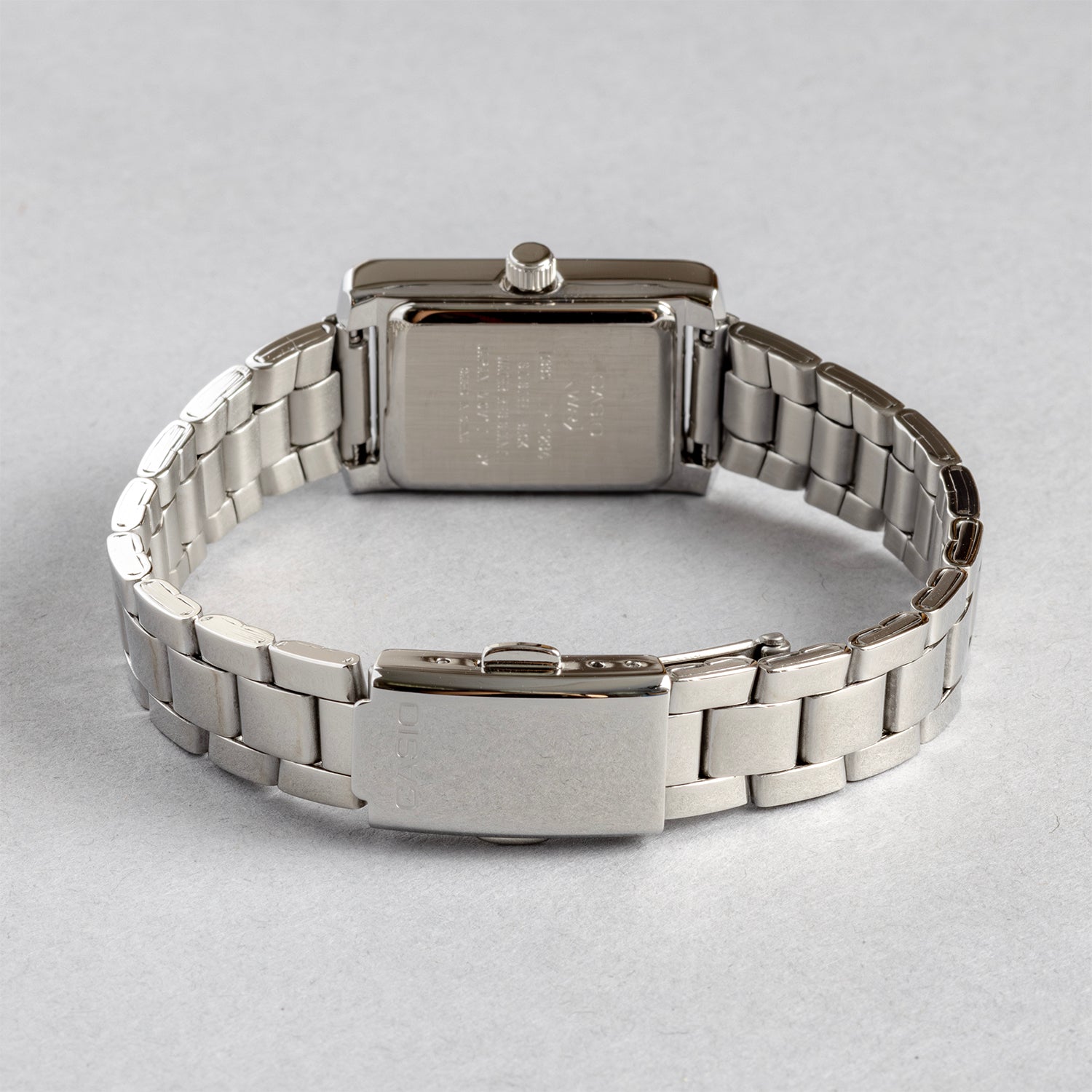 CASIO カシオ LTP-1234DS-2A シルバー ブルーのマザーオブパール文字盤 アナログ レディース 腕時計 ベルト