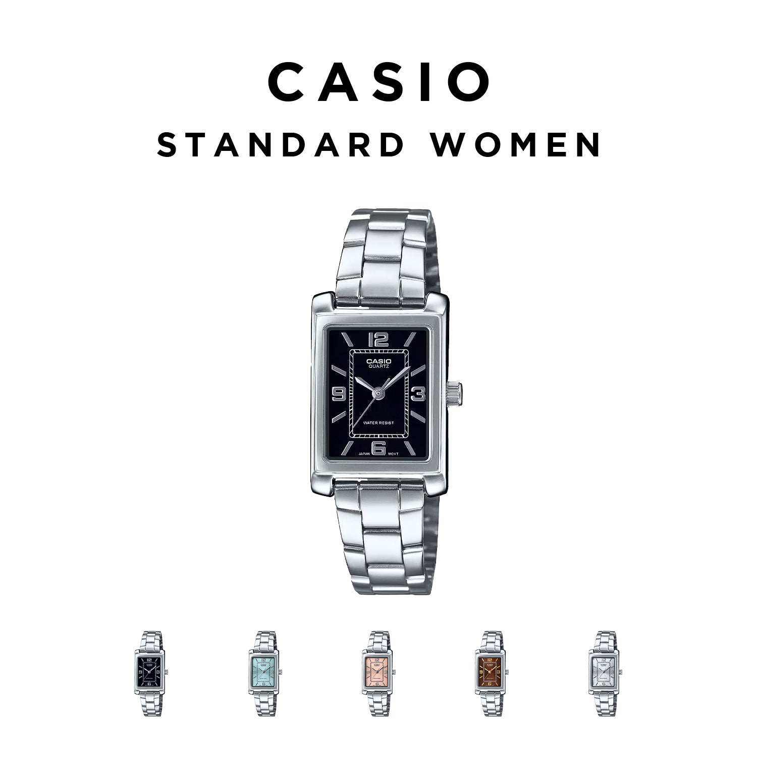 Casio Standard Women LTP-1234DD. 腕時計 ltp-1234dd_1