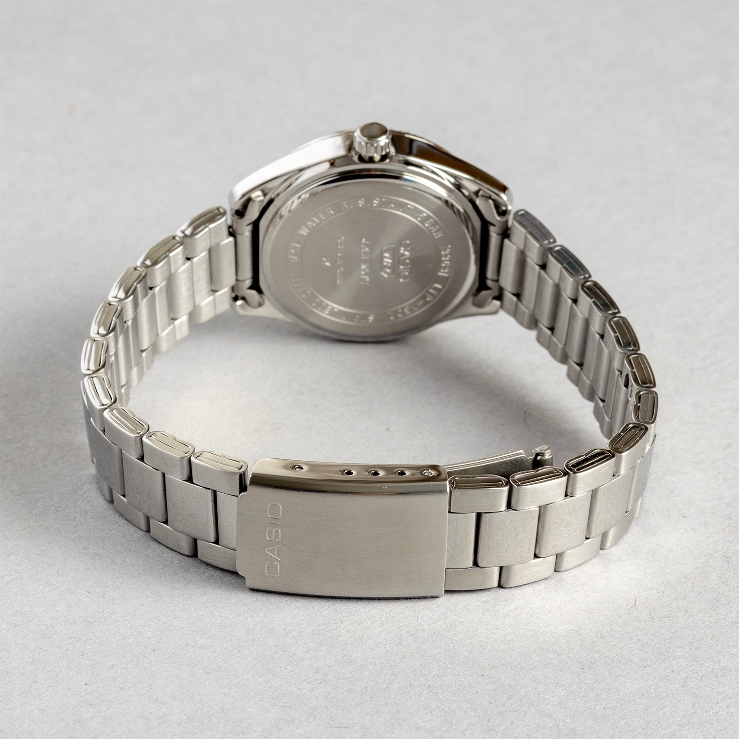 CASIO カシオ LTP-1302D-7B シルバー ホワイト文字盤 アナログ レディース 腕時計 ベルト