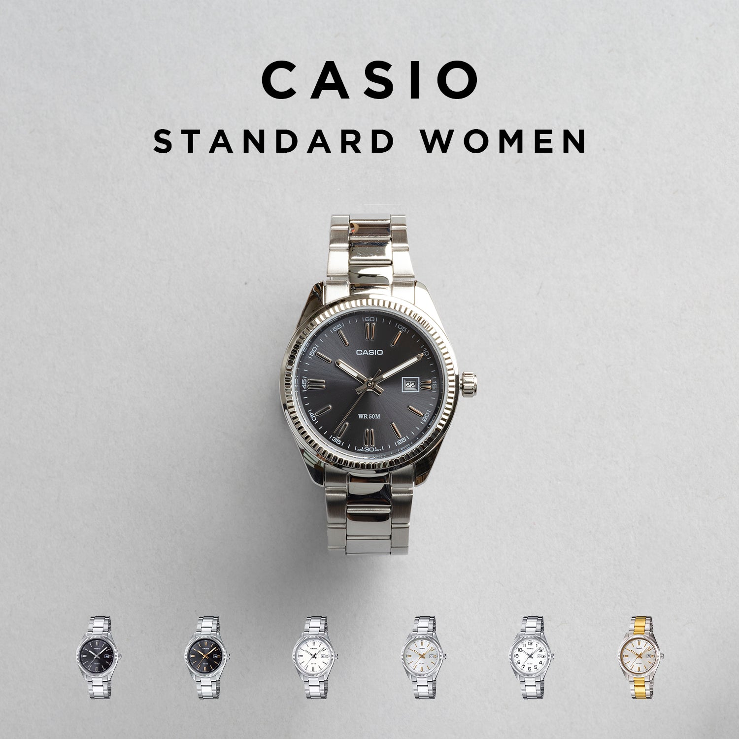 CASIO カシオ LTP-1302D アナログ レディース 腕時計