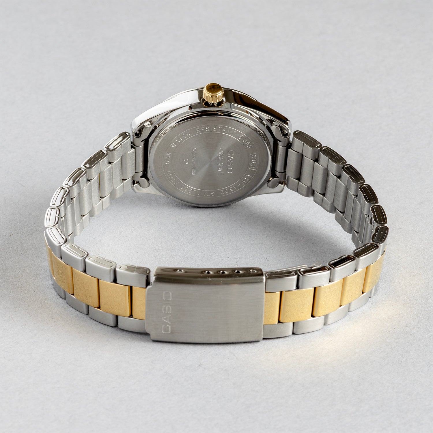 CASIO カシオ LTP-1302SG-7A シルバー×ゴールド シルバー文字盤 アナログ レディース 腕時計 ベルト