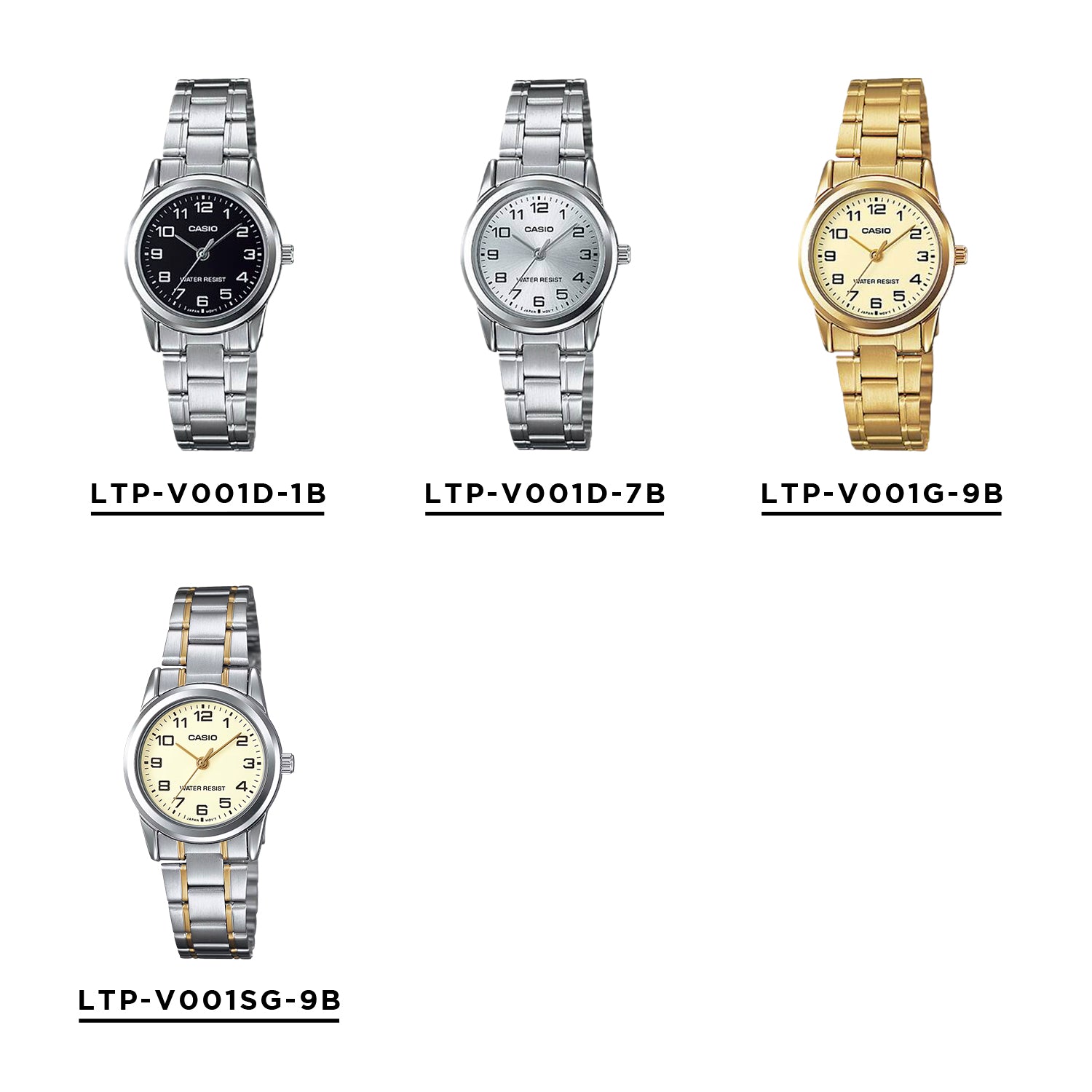 Casio Standard Women LTP-V001D. 腕時計 ltp-v001d_2