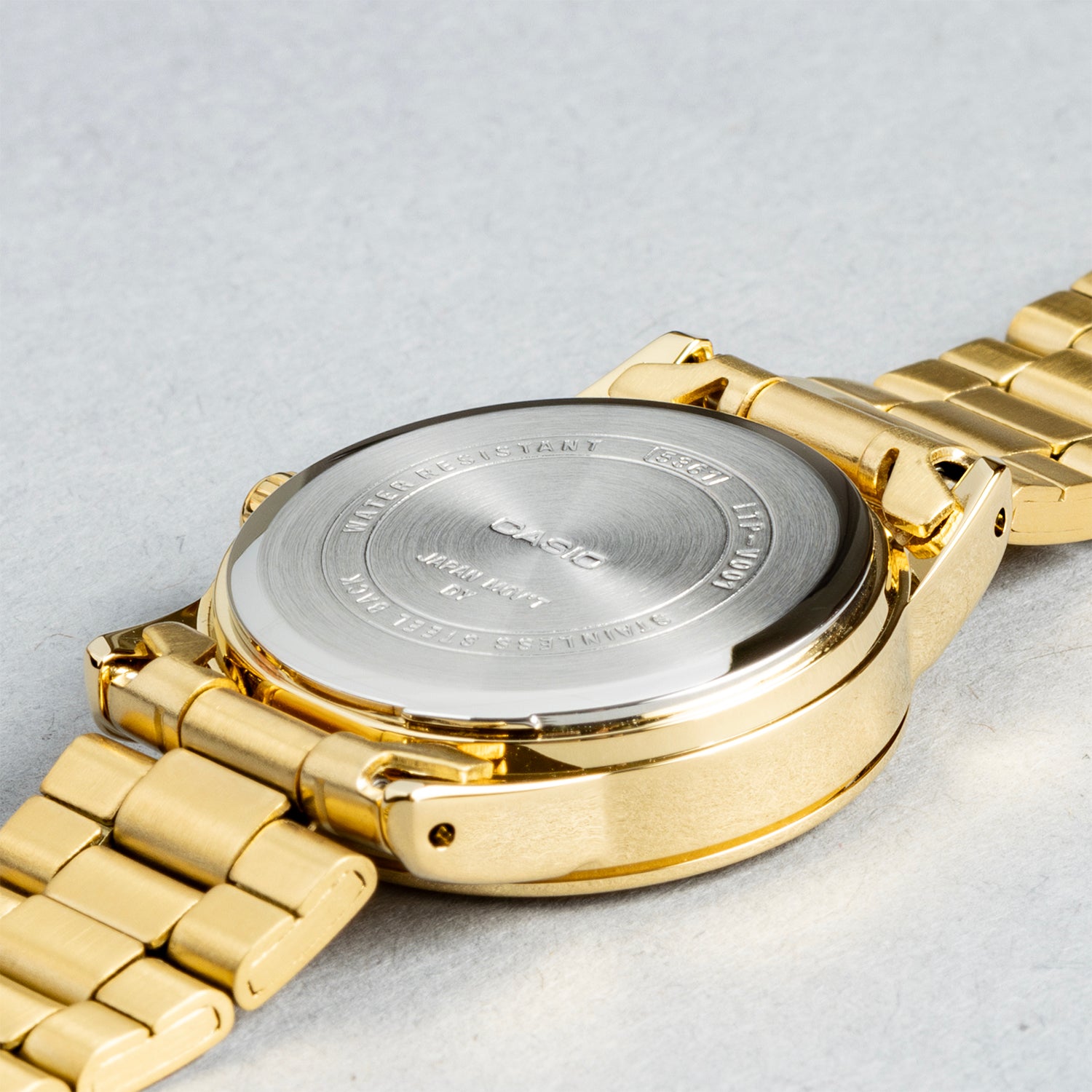 CASIO カシオ LTP-V001G-9B ゴールド イエロー文字盤 アナログ レディース 腕時計