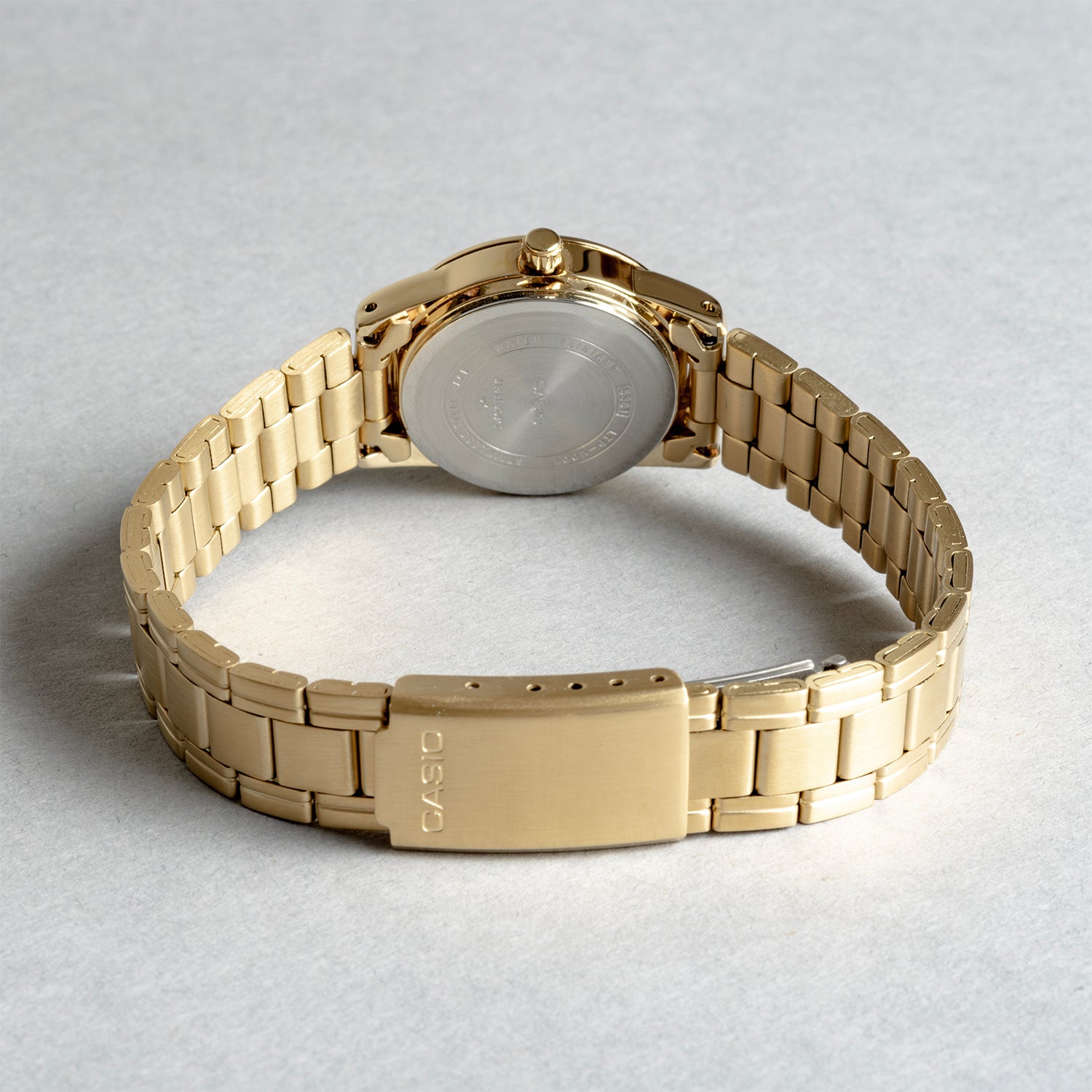 CASIO カシオ LTP-V001G-9B ゴールド イエロー文字盤 アナログ レディース 腕時計