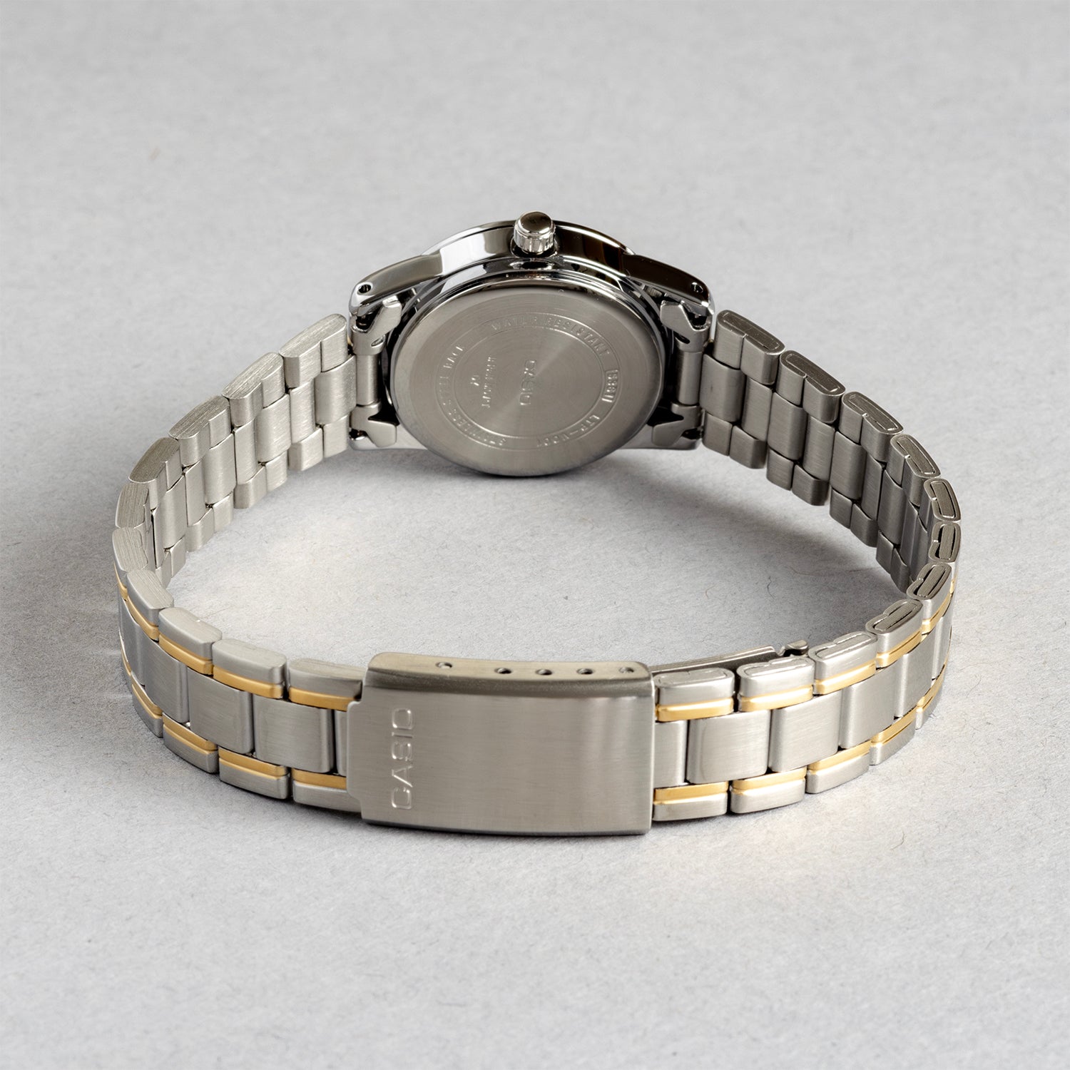 CASIO カシオ LTP-V001SG-9B シルバー×ゴールド イエロー文字盤 アナログ レディース 腕時計