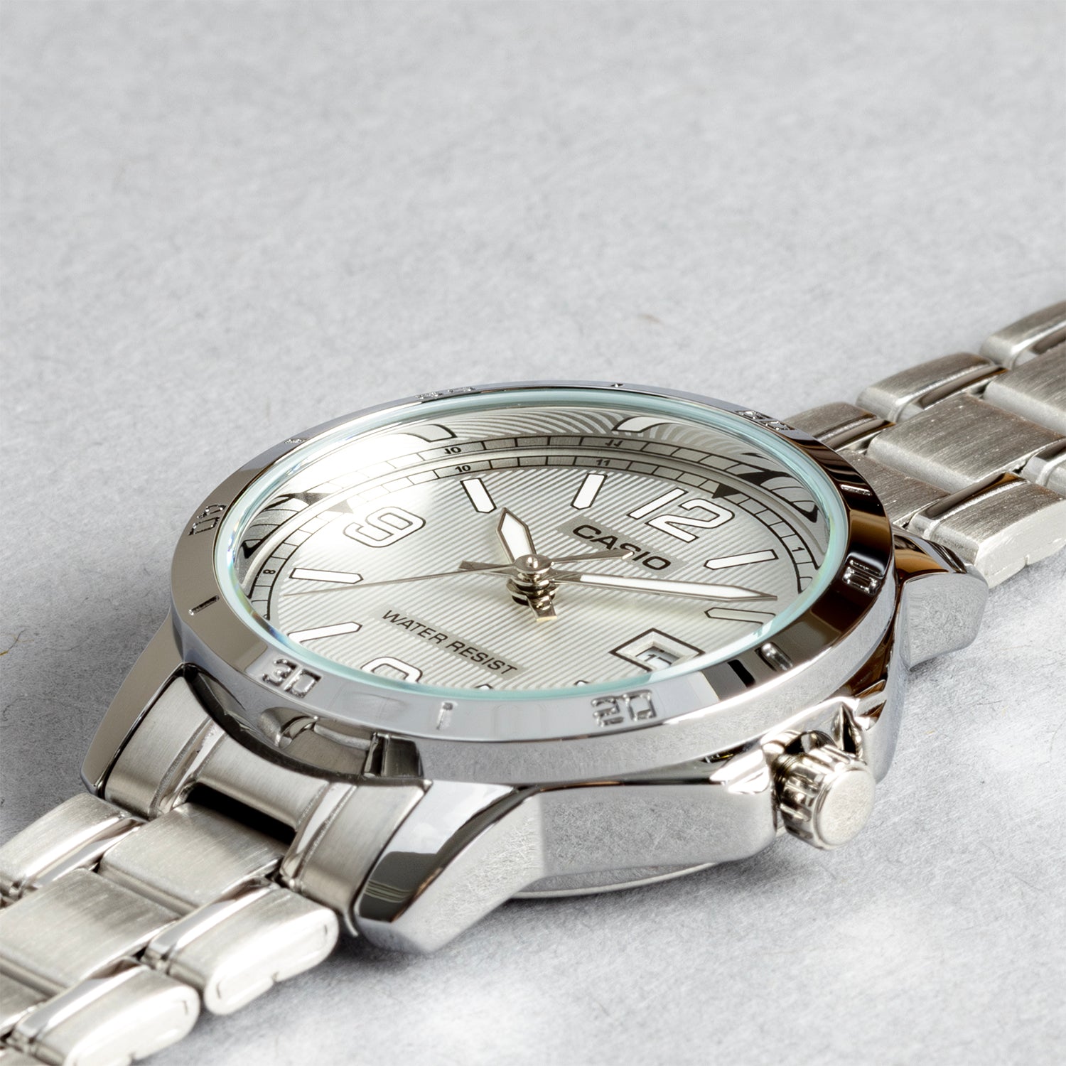 CASIO カシオ LTP-V004D-7B2 シルバー シルバー文字盤 アナログ レディース 腕時計