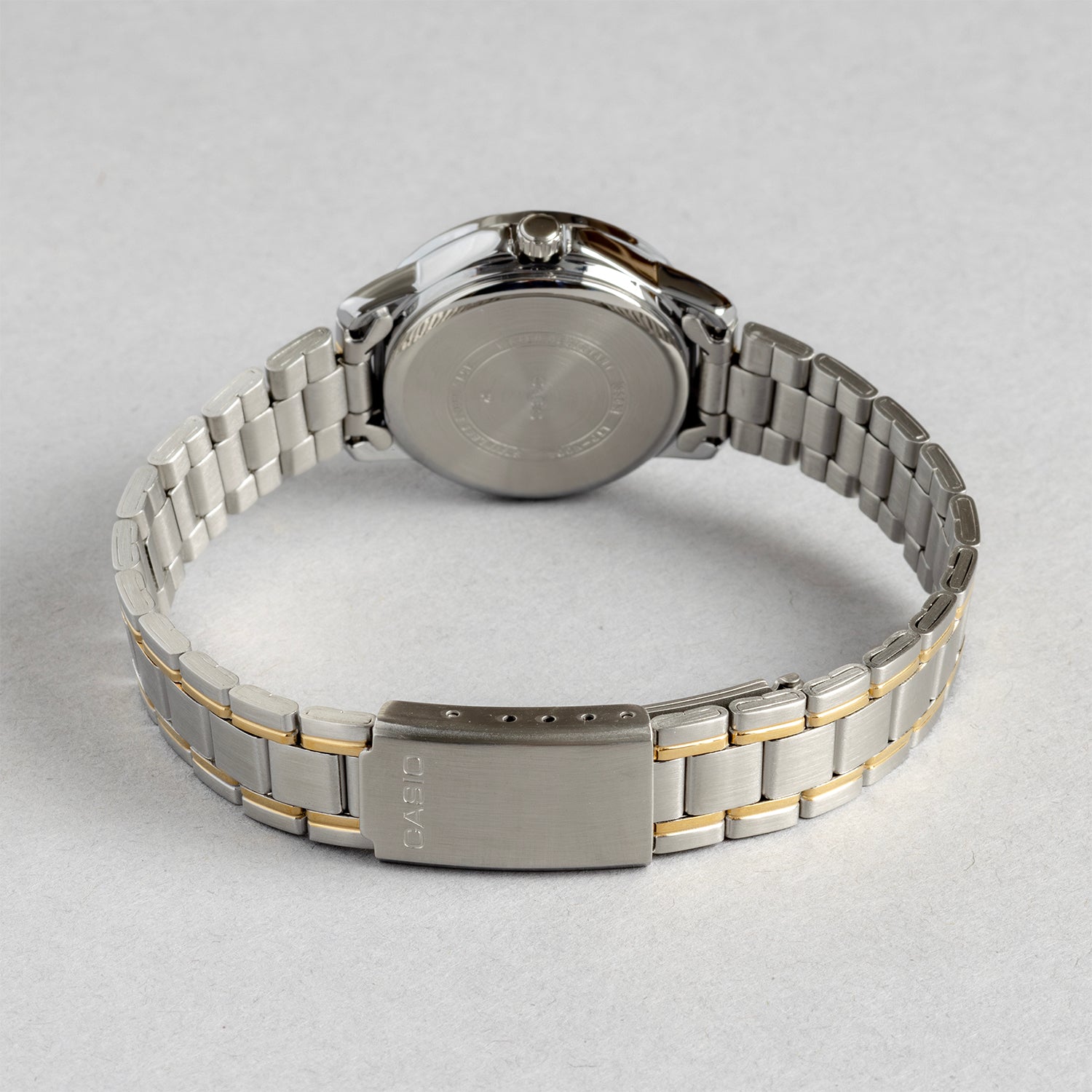 CASIO カシオ LTP-V004SG-9A シルバー×ゴールド シャンパン文字盤 アナログ レディース 腕時計