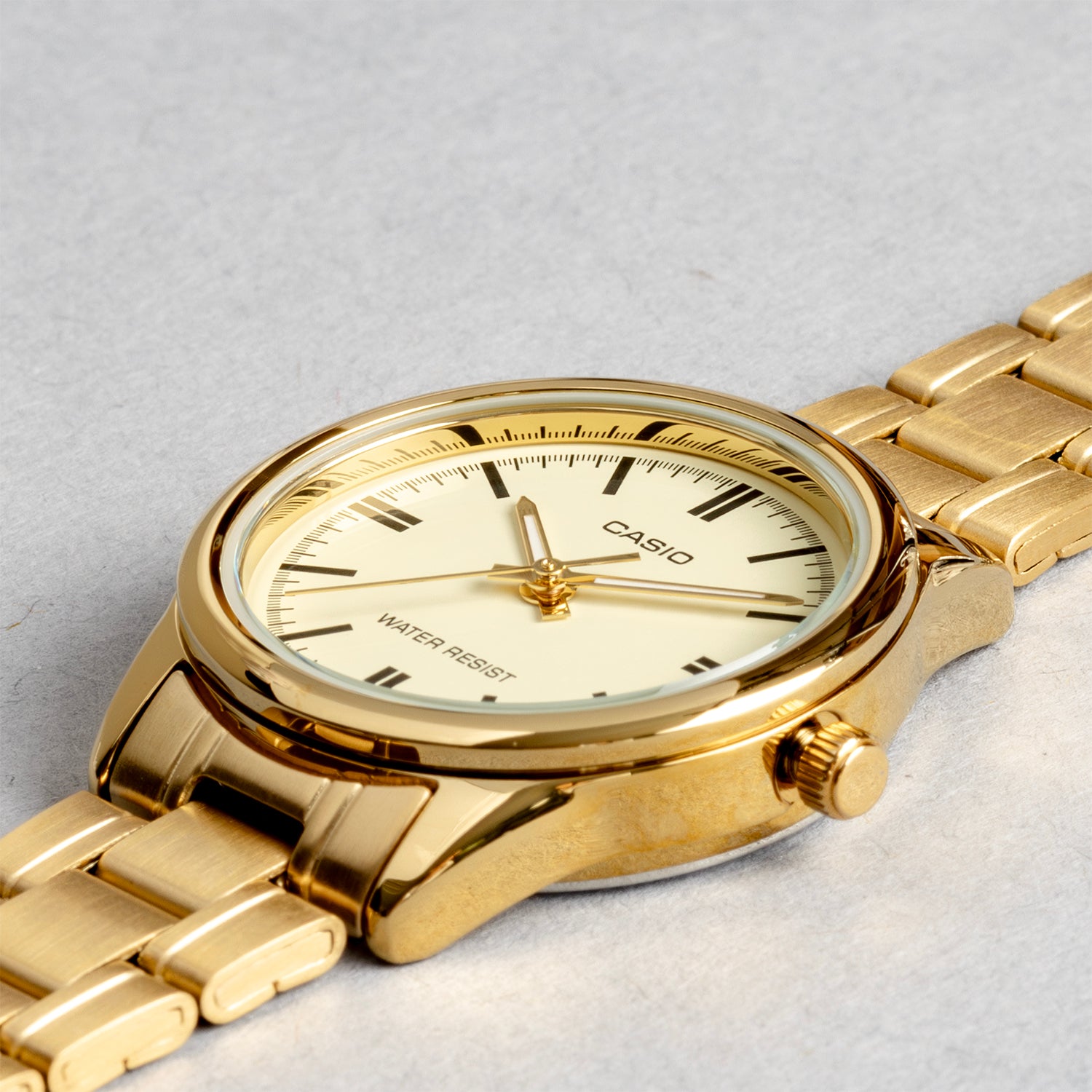 CASIO カシオ LTP-V005G-9A ゴールド ゴールド文字盤 アナログ レディース 腕時計