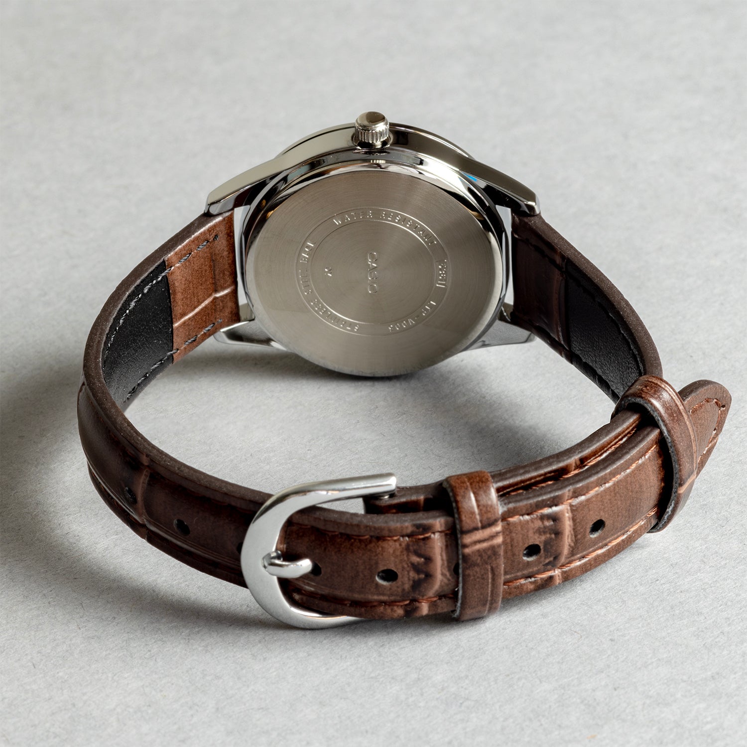 CASIO カシオ LTP-V005L-7B3 ブラウン ホワイト文字盤 アナログ レディース 腕時計