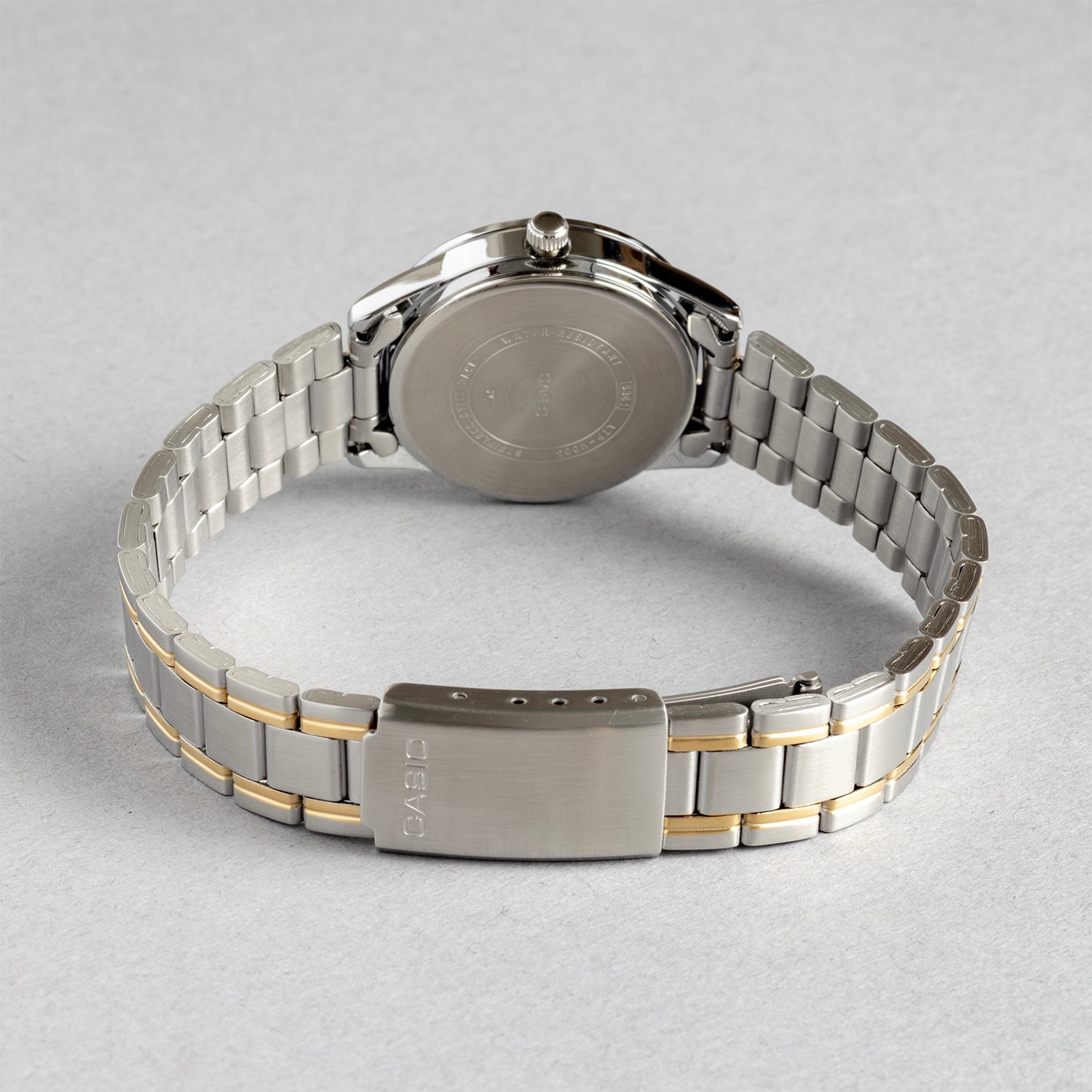CASIO カシオ LTP-V005SG-7A シルバー&ゴールド ホワイト文字盤 アナログ レディース 腕時計
