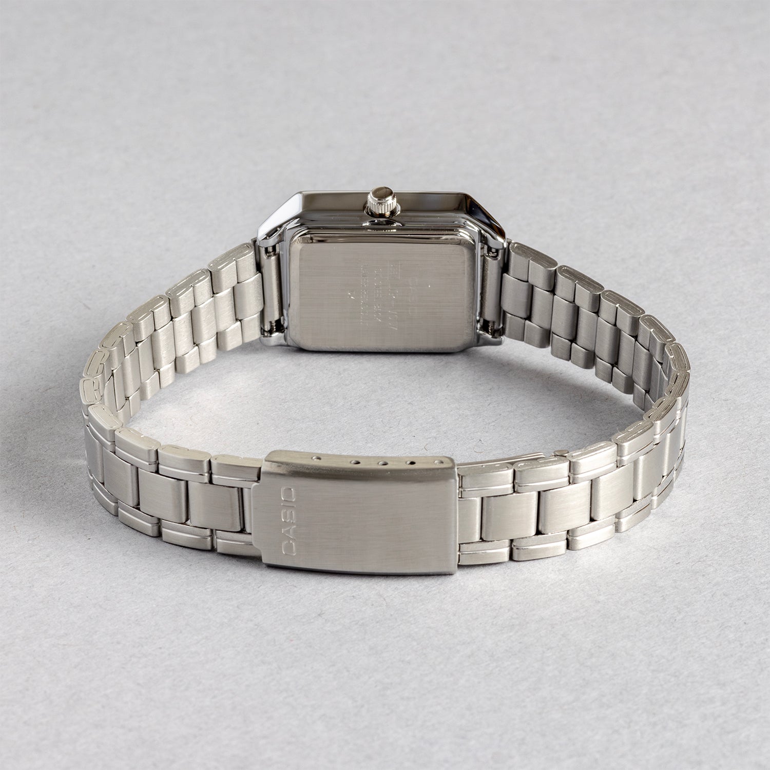 CASIO カシオ LTP-V007D-2E シルバー ブルー文字盤 アナログ レディース 腕時計 ベルト