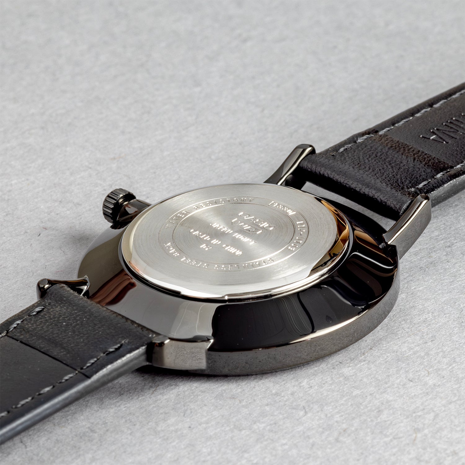 CASIO カシオ LTP-VT03BL-7B ブラック ホワイト文字盤 アナログ レディース 腕時計 ケースバック