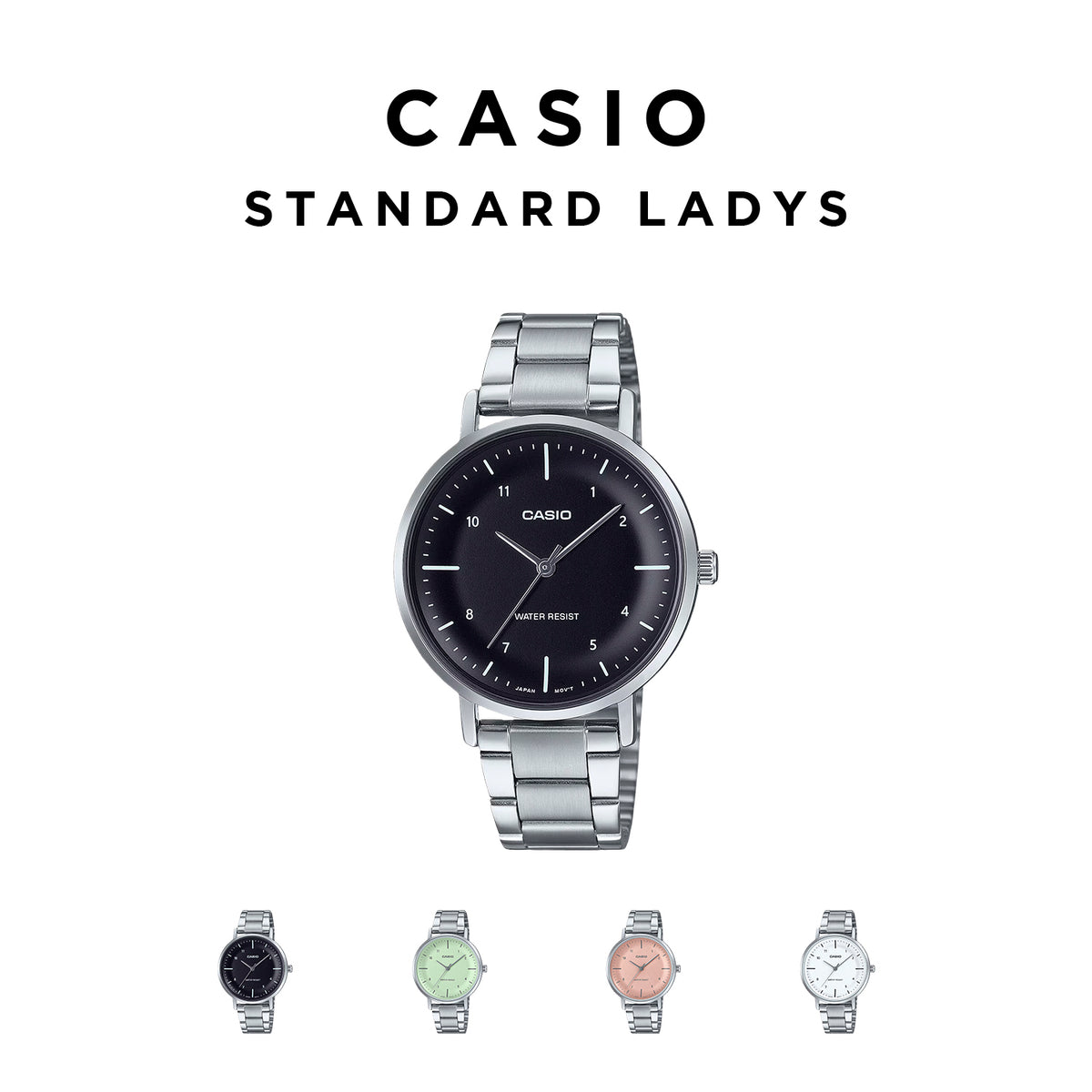 CASIO カシオ LTP-VT03D レディース 腕時計 日常生活用防水 10年保証