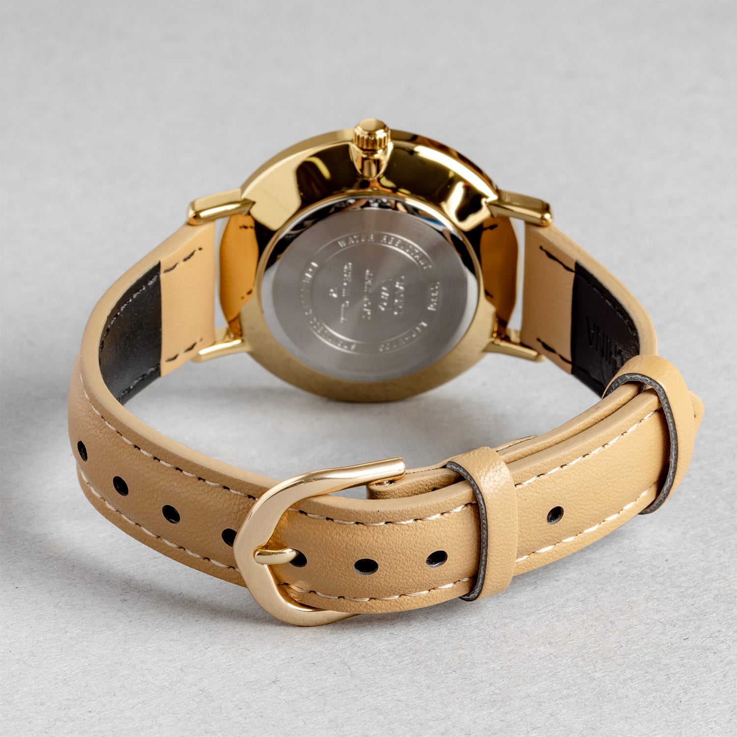 CASIO カシオ LTP-VT03GL-4B ベージュ ベージュ文字盤 アナログ レディース 腕時計 ベルト