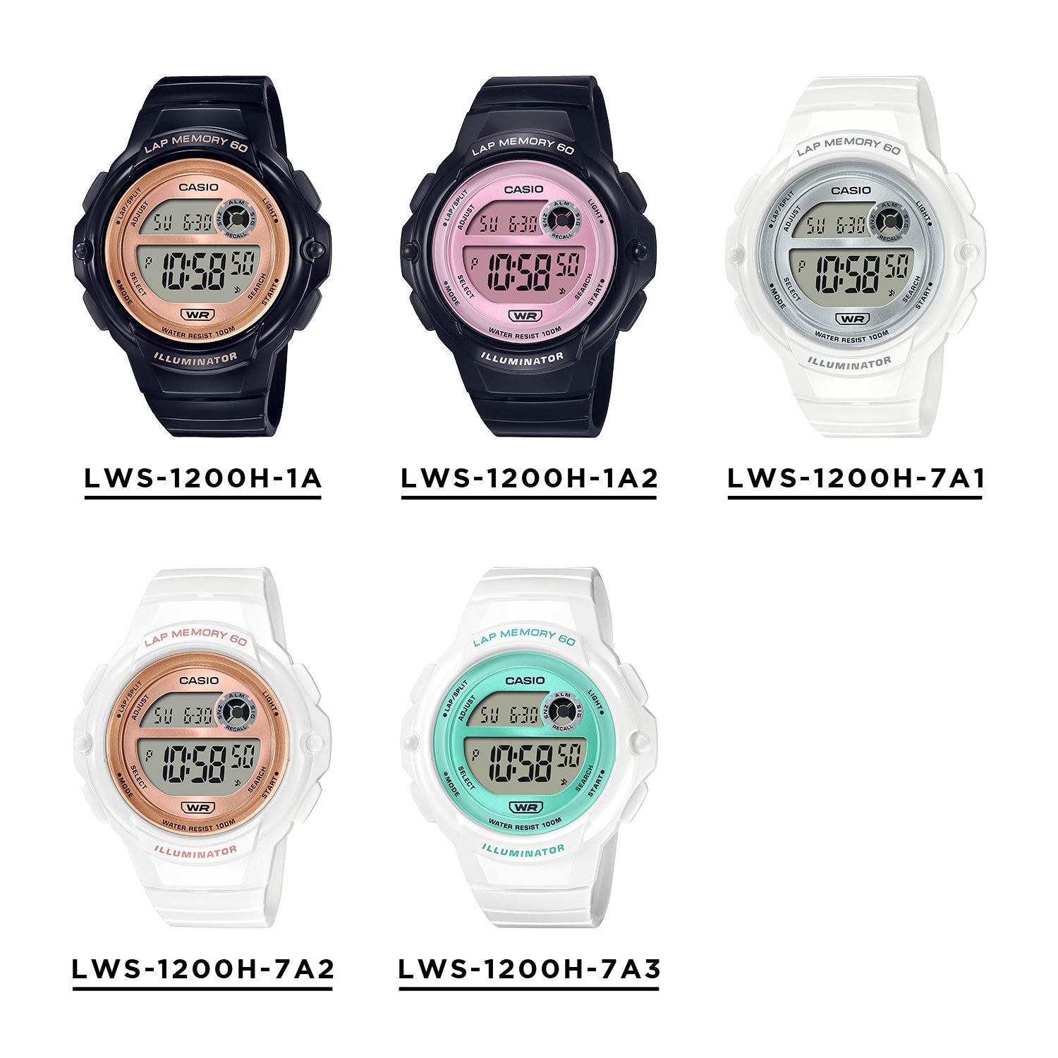 Casio Sports Women LWS-1200H 腕時計 lws-1200h_2