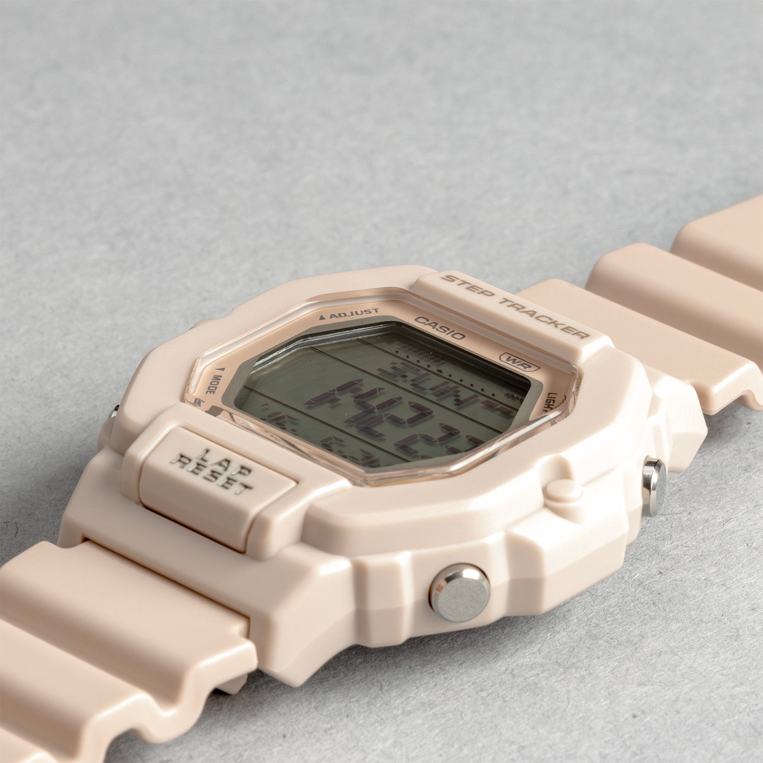 CASIO カシオ LWS-2200H-4A ピンクベージュ ピンクベージュ文字盤 デジタル レディース 腕時計