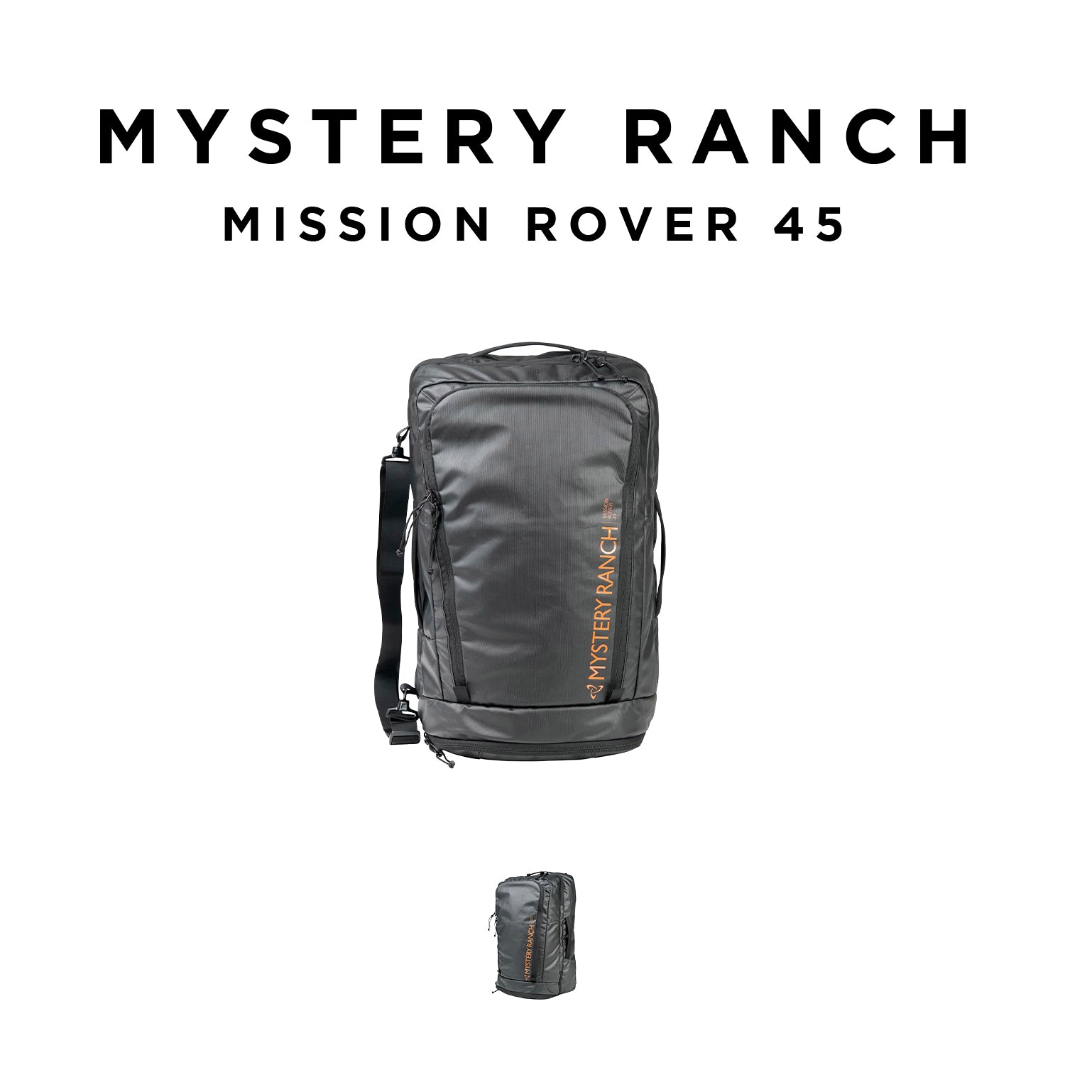 MYSTERY RANCH ミッションローバー45 ブラック バックパック