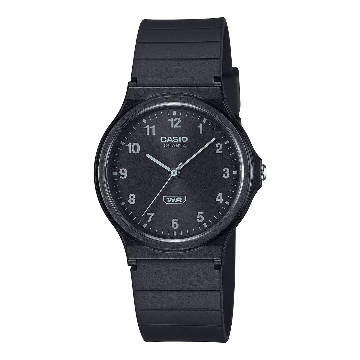 CASIO カシオ MQ-24B-1B ブラック ブラック文字盤 アナログ メンズ 腕時計