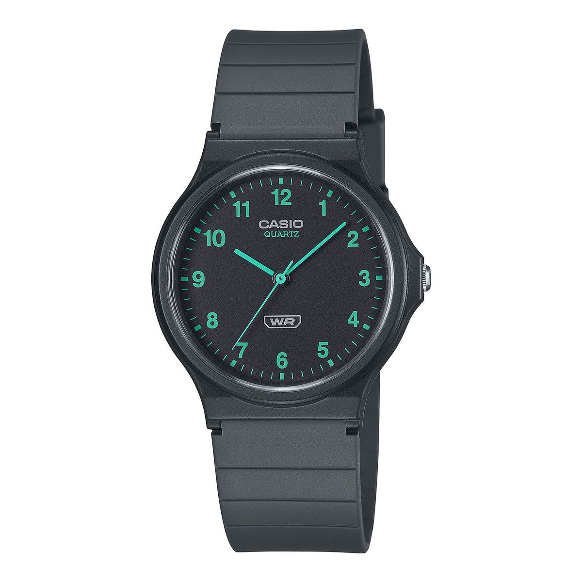 CASIO カシオ MQ-24B-8B グレー グレー文字盤 アナログ メンズ 腕時計