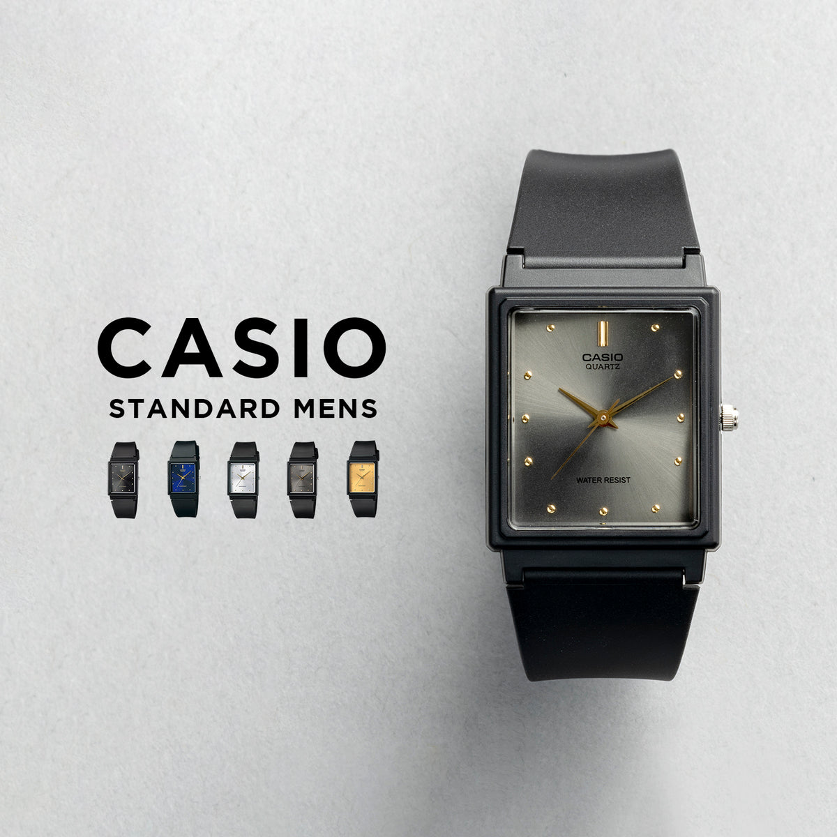 CASIO カシオ MQ-38 メンズ 腕時計 日常生活用防水 10年保証