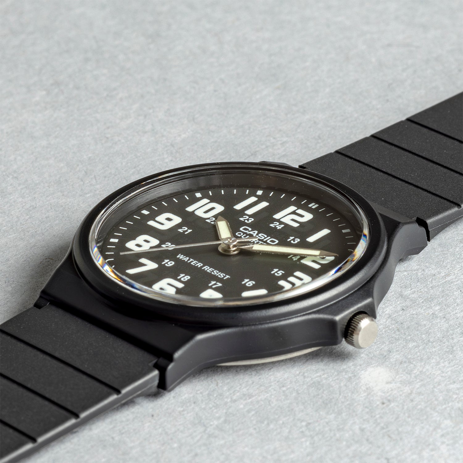 CASIO カシオ MQ-71-1B ブラック ブラック文字盤 アナログ メンズ 腕時計