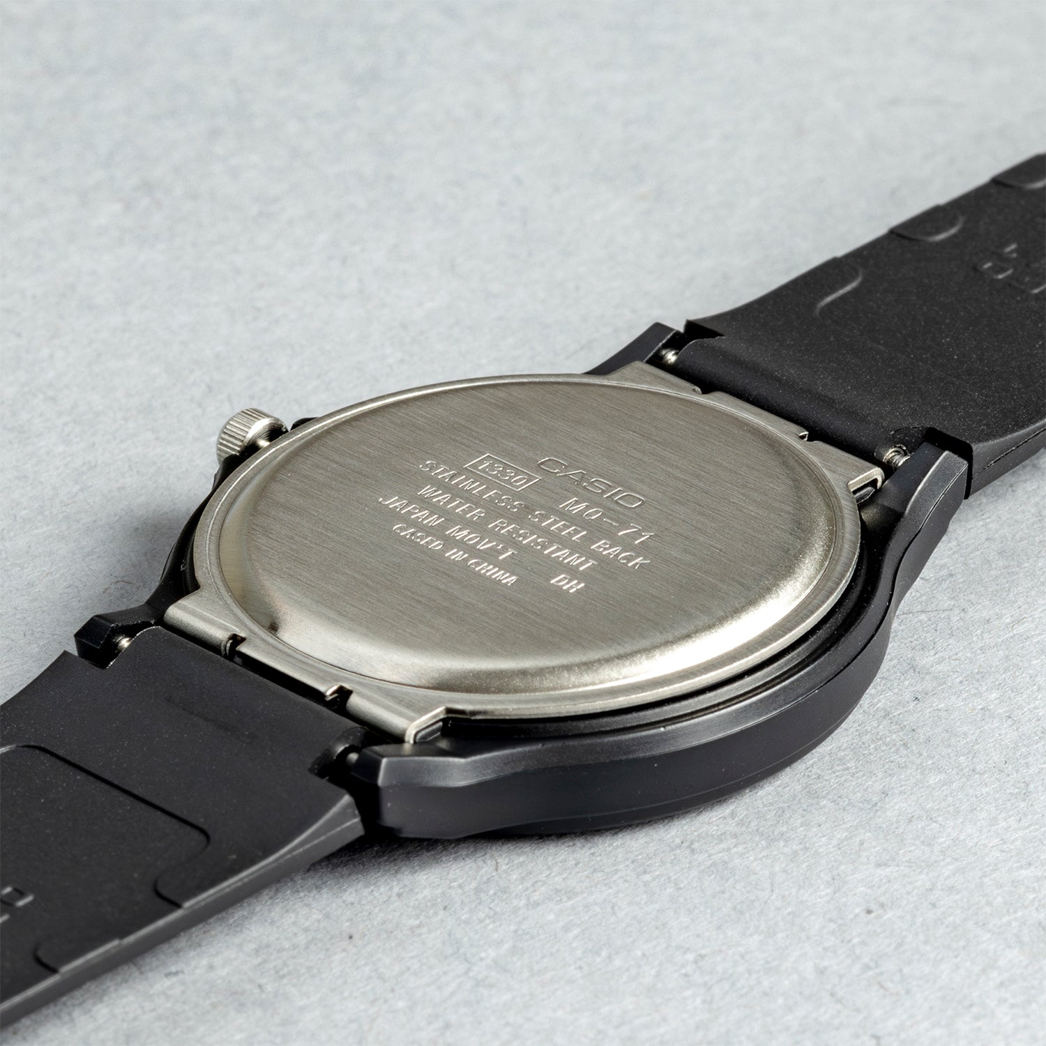 CASIO カシオ MQ-71 ブラック アナログ メンズ 腕時計