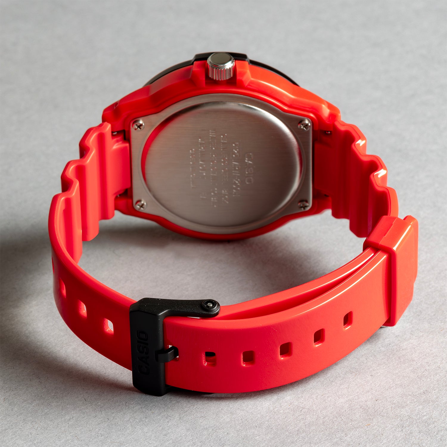 CASIO カシオ MRW-200HC-4B レッド ブラック文字盤 アナログ メンズ 腕時計 ベルト