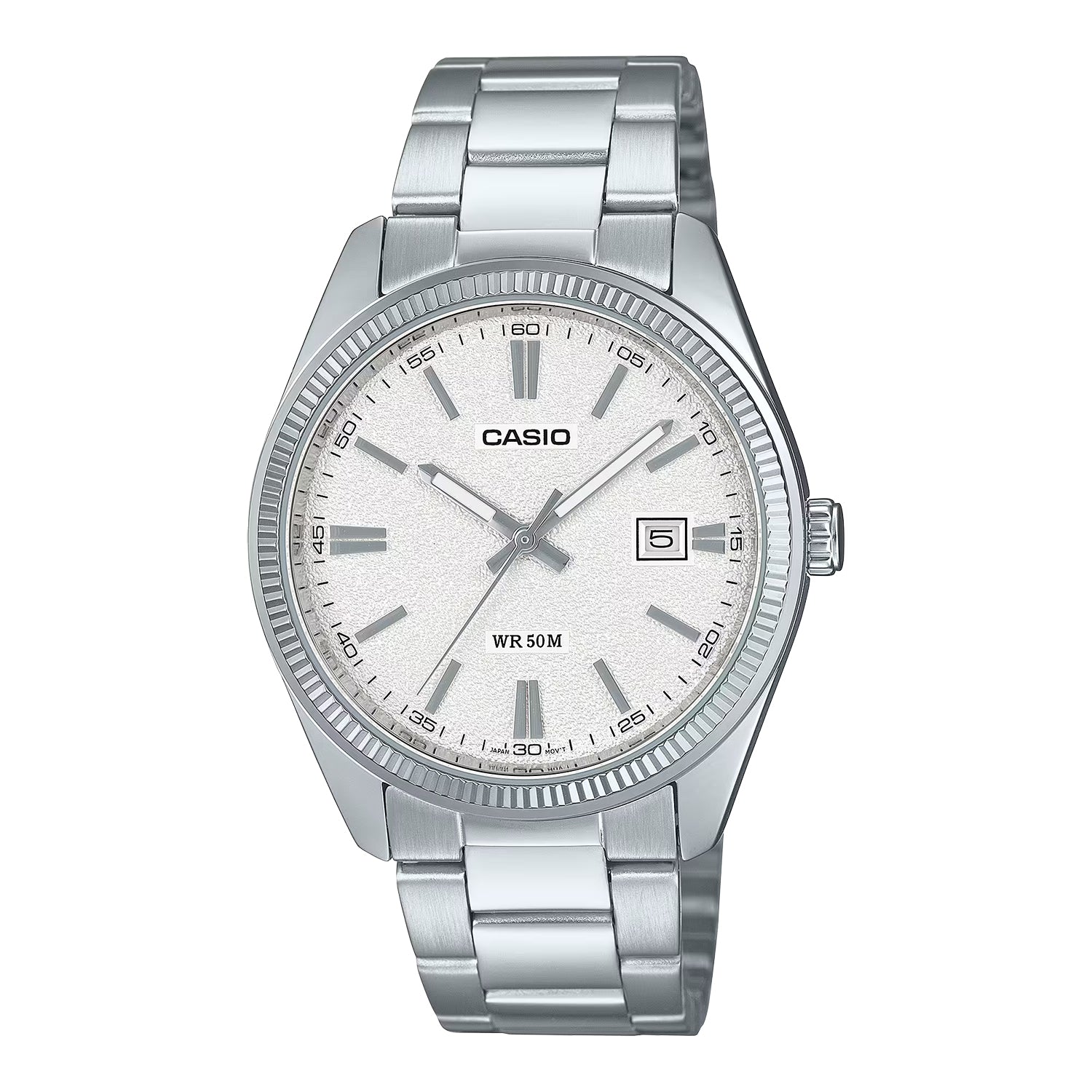CASIO カシオ MTP-1302DA-7A シルバー シルバー文字盤 アナログ メンズ 腕時計