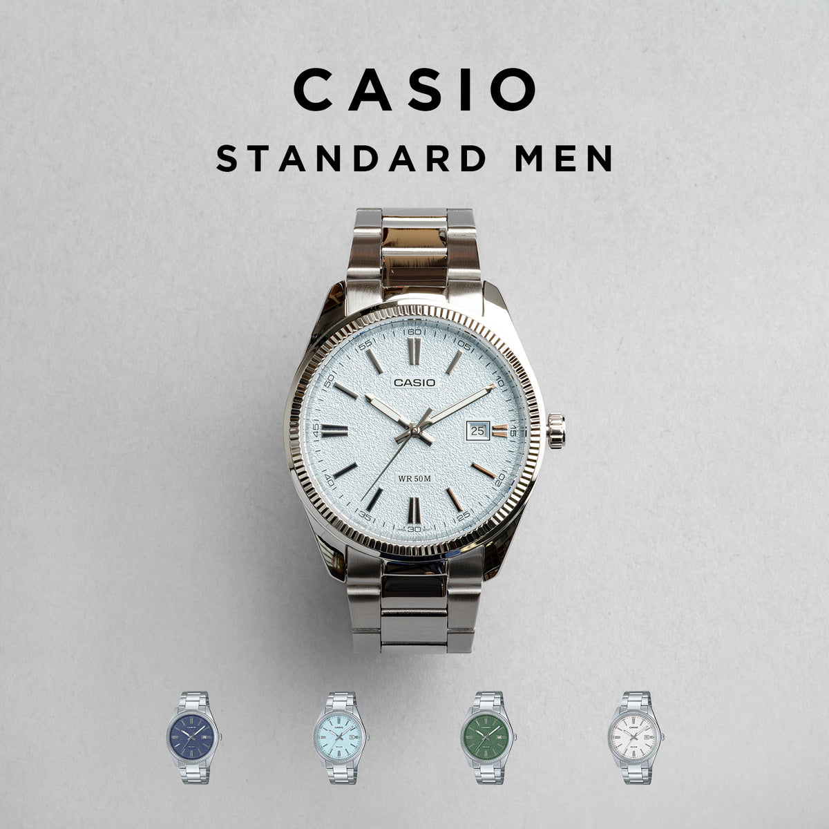 CASIO カシオ MTP-1302DA メンズ 腕時計 5気圧防水 10年保証