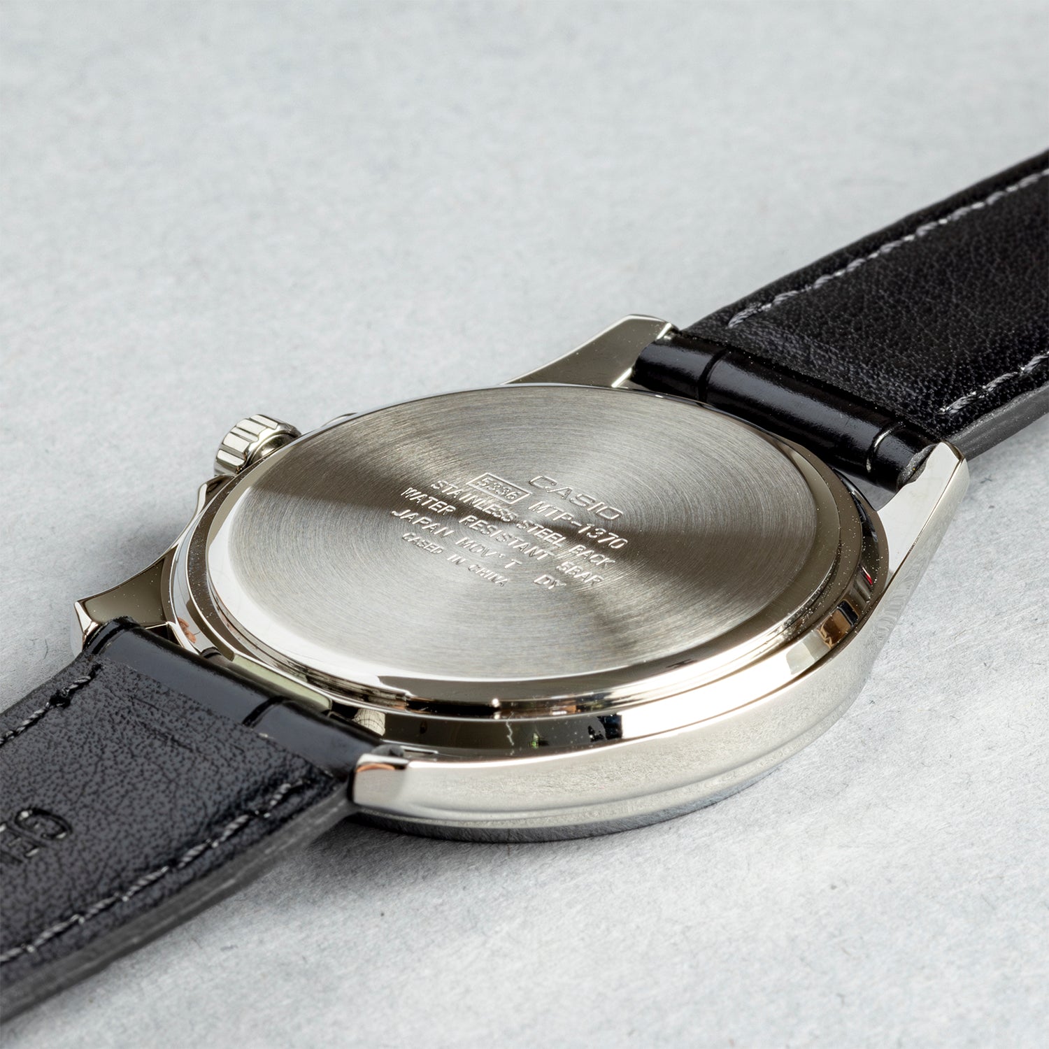 CASIO カシオ MTP-1370L ブラック アナログ メンズ 腕時計