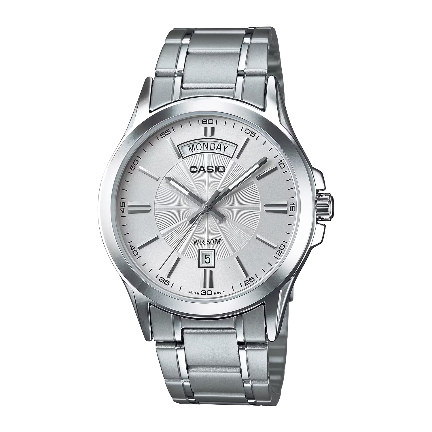 CASIO カシオ MTP-1381D-7A シルバー シルバー文字盤 アナログ メンズ 腕時計