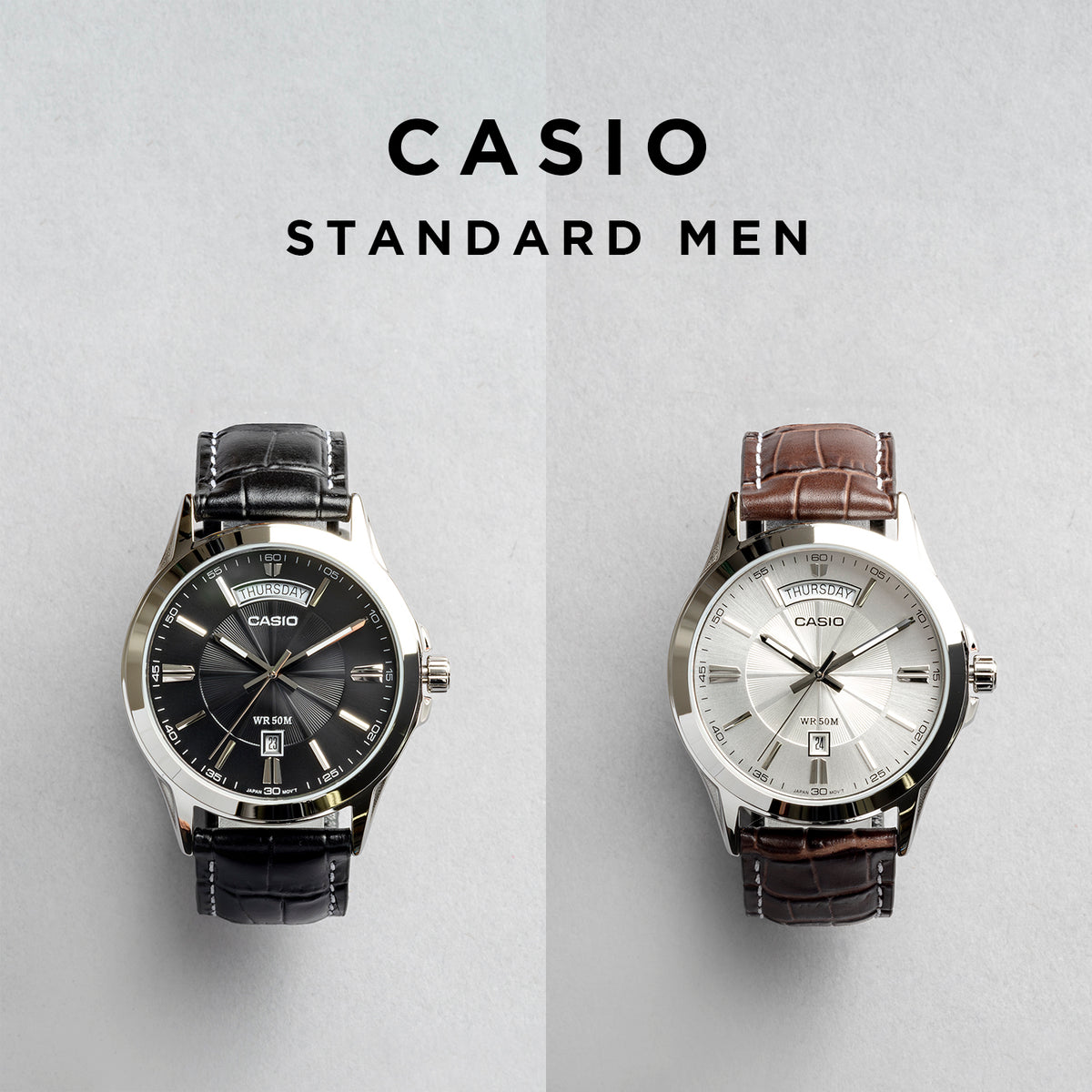 CASIO カシオ MTP-1381L メンズ 腕時計 5気圧防水 10年保証