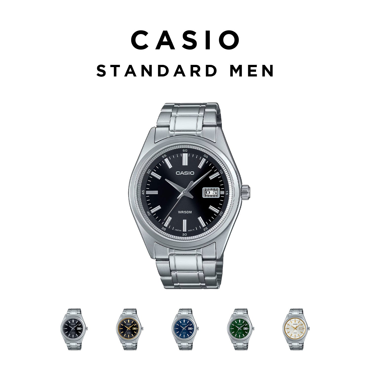 CASIO カシオ MTP-B180D アナログ メンズ 腕時計