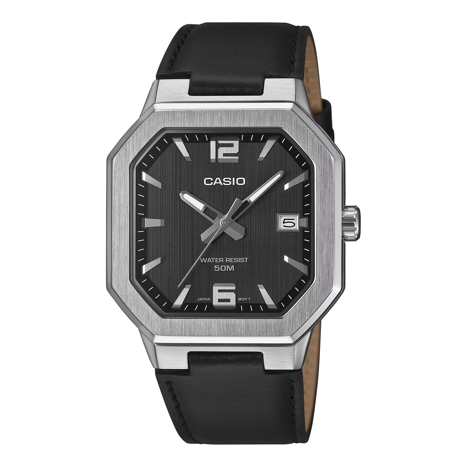 CASIO カシオ MTP-B195L-1A ブラック ブラック文字盤 アナログ メンズ 腕時計