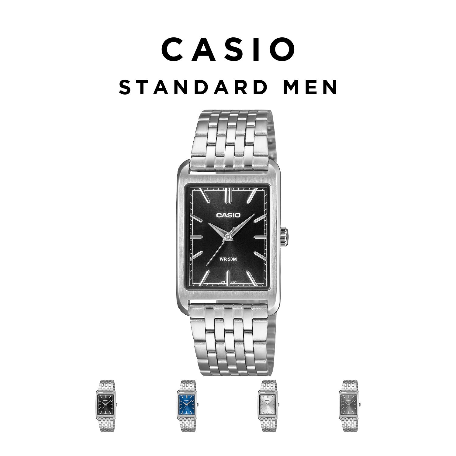 CASIO カシオ MTP-B215D アナログ メンズ 腕時計