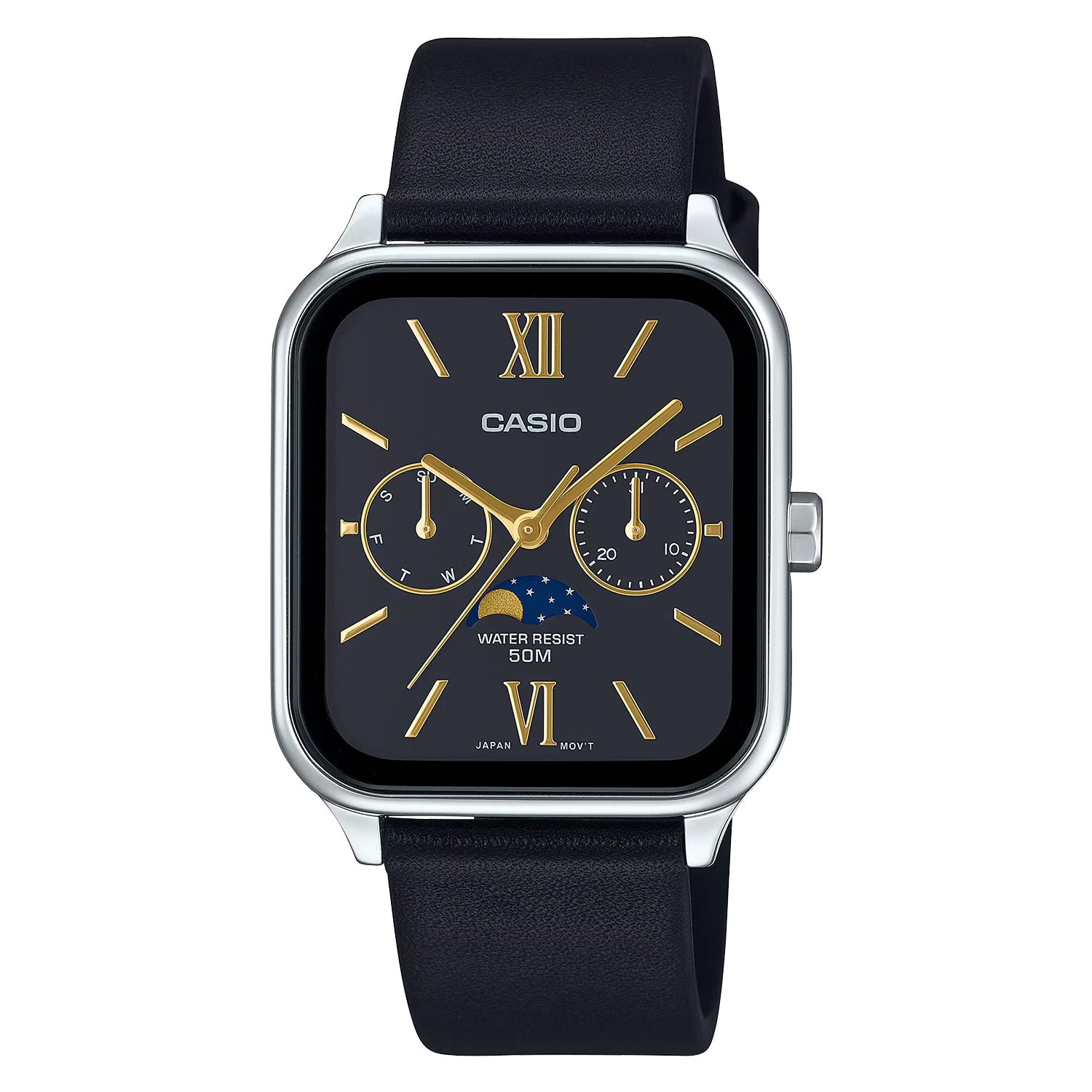 CASIO カシオ MTP-M305L-1A2 ブラック ブラック文字盤 アナログ メンズ 腕時計