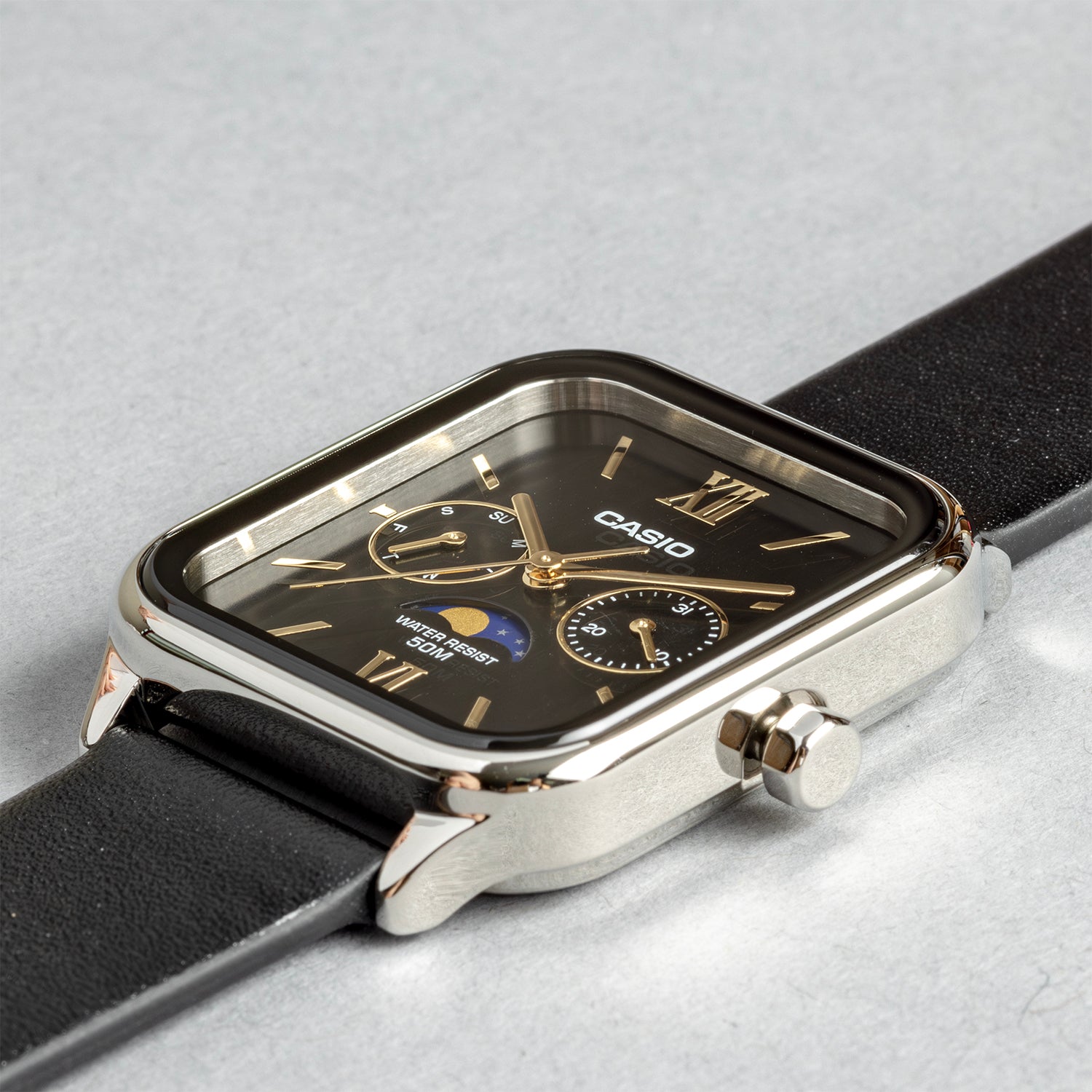 CASIO カシオ MTP-M305L-1A2 ブラック ブラック文字盤 アナログ メンズ 腕時計