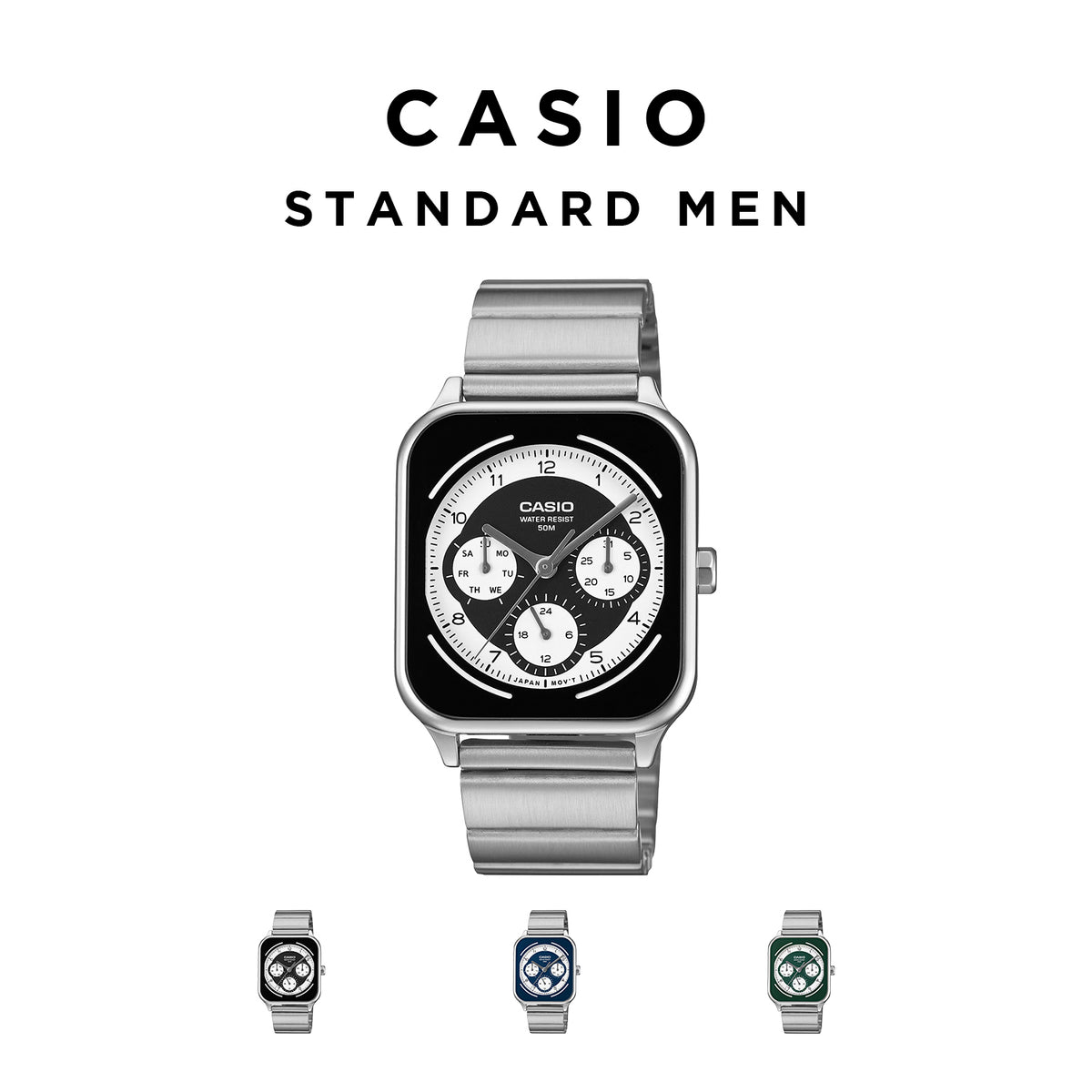 CASIO カシオ MTP-M307D メンズ 腕時計 5気圧防水 10年保証