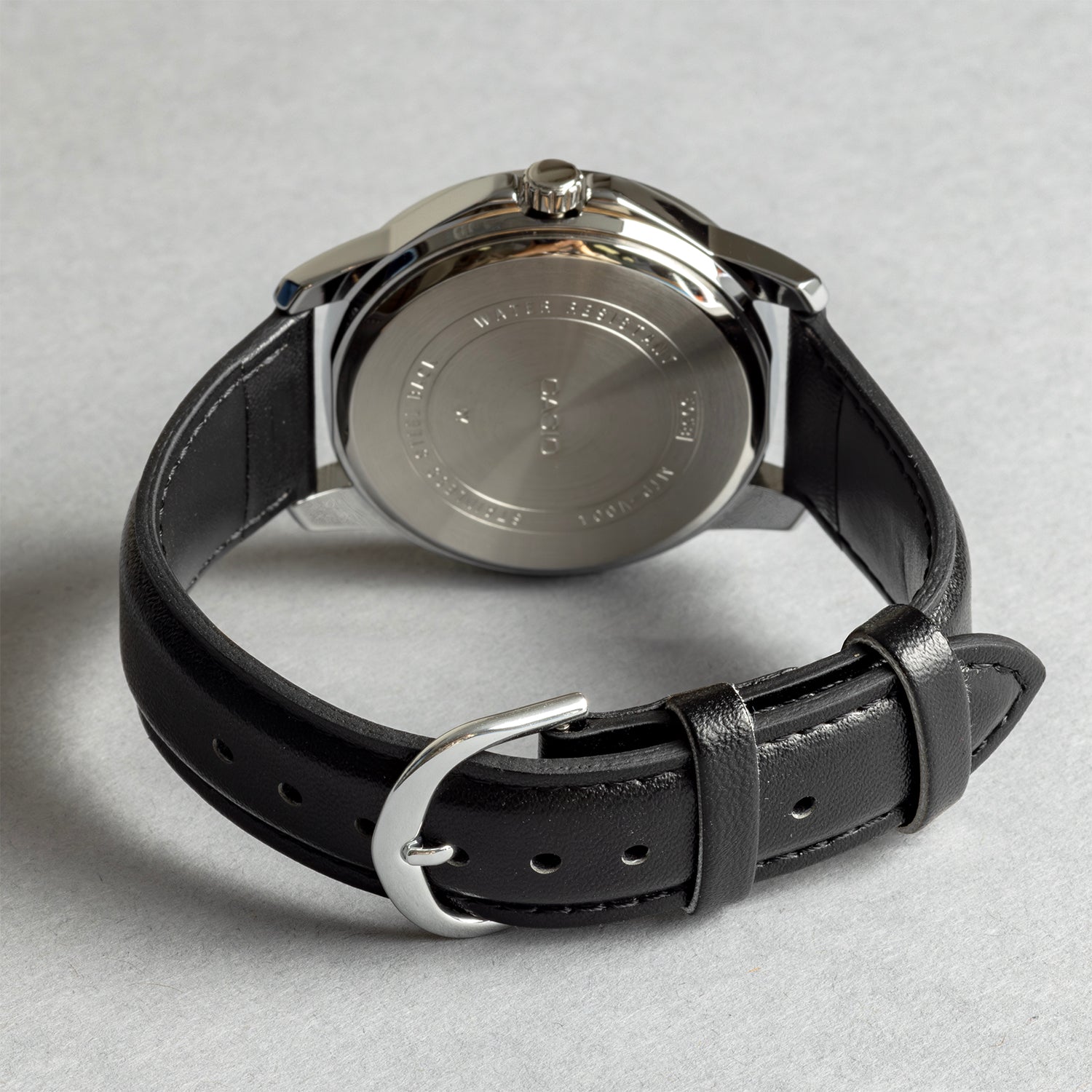 CASIO カシオ MTP-V004L-1B ブラック ブラック文字盤 アナログ メンズ 腕時計