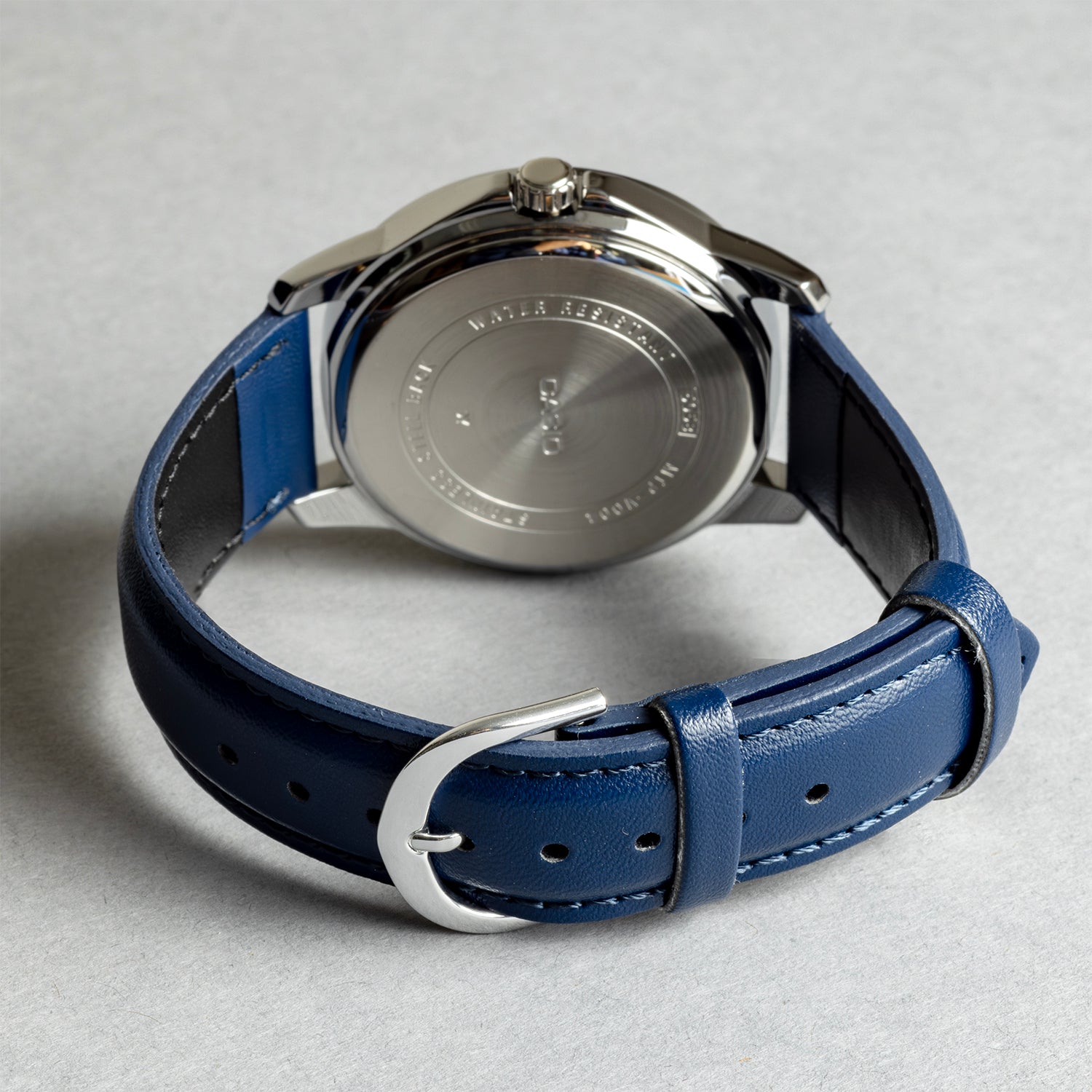 CASIO カシオ MTP-V004L-2B ネイビー ネイビー文字盤 アナログ メンズ 腕時計 ベルト