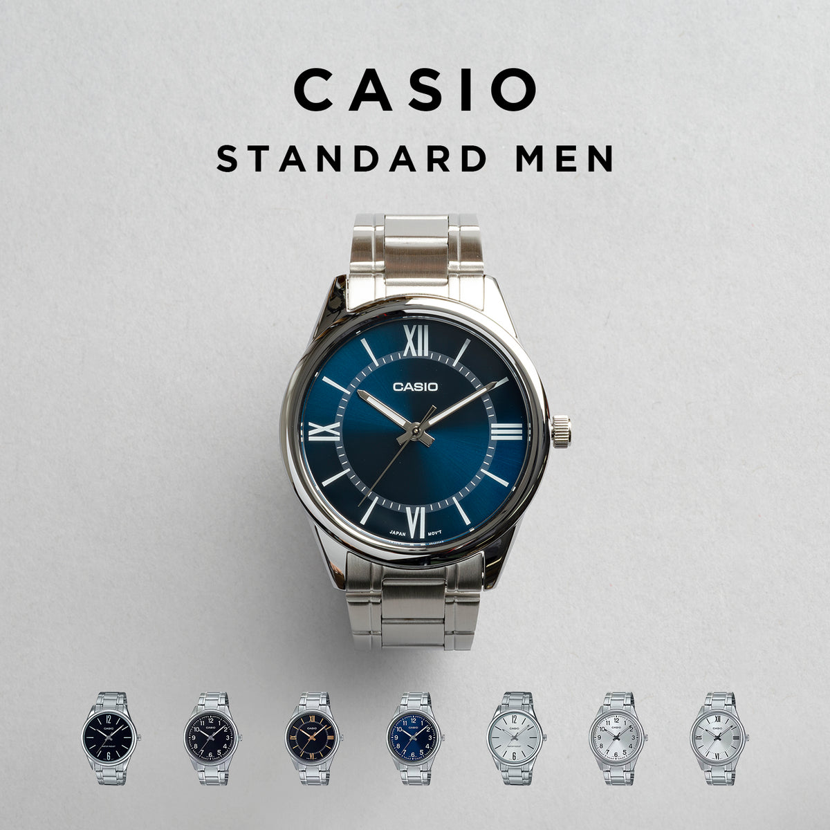 CASIO カシオ MTP-V005D メンズ 腕時計 日常生活用防水 10年保証