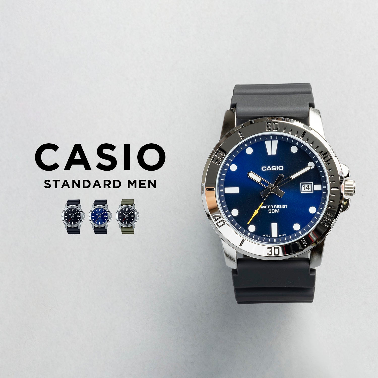 CASIO カシオ MTP-VD01 アナログ メンズ 腕時計
