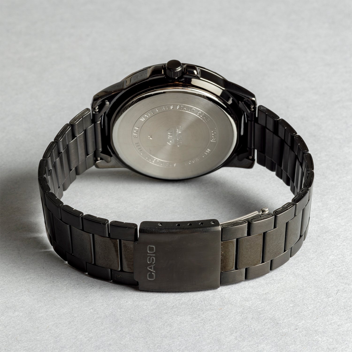 CASIO カシオ MTP-VD01B-1B ブラック ブラック文字盤 アナログ メンズ 腕時計