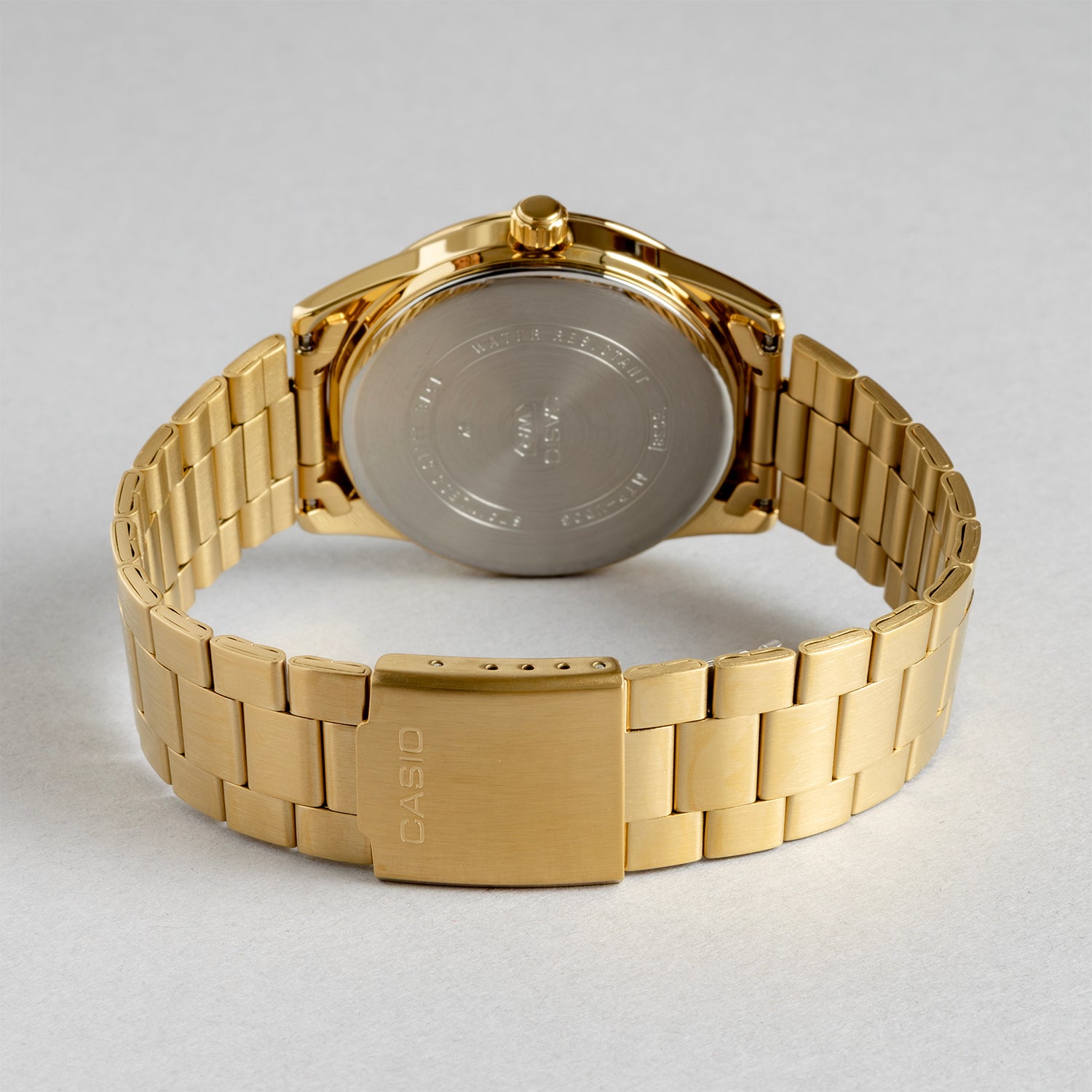 CASIO カシオ MTP-VD03G-3A ゴールド グリーン文字盤 アナログ メンズ 腕時計 ベルト