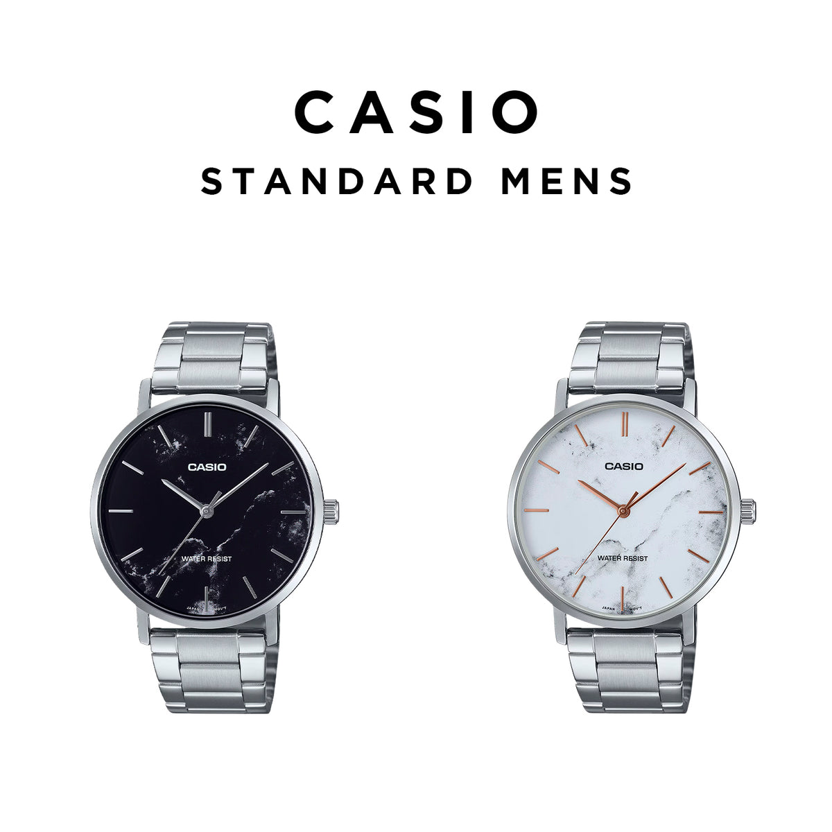 CASIO カシオ MTP-VT01DM メンズ 腕時計 日常生活用防水 10年保証